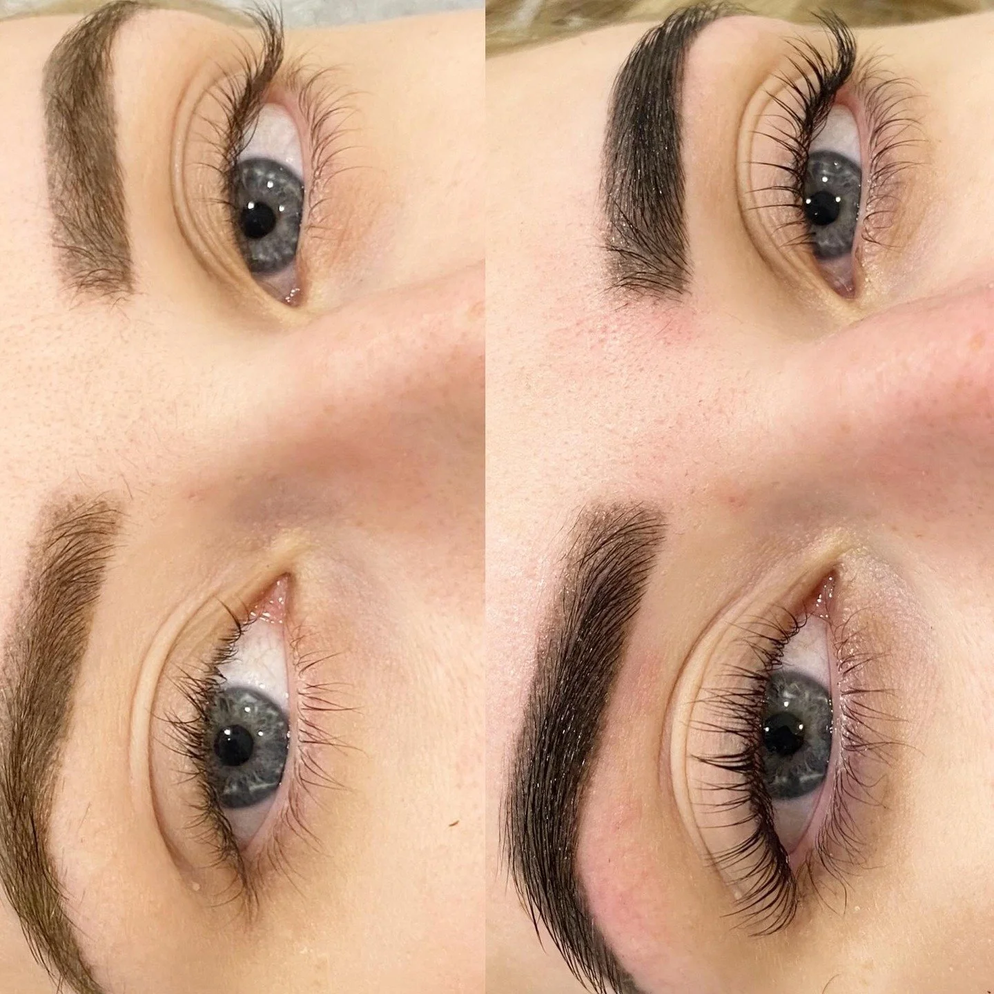 Lash lift with  Lash and brow Dye 💕