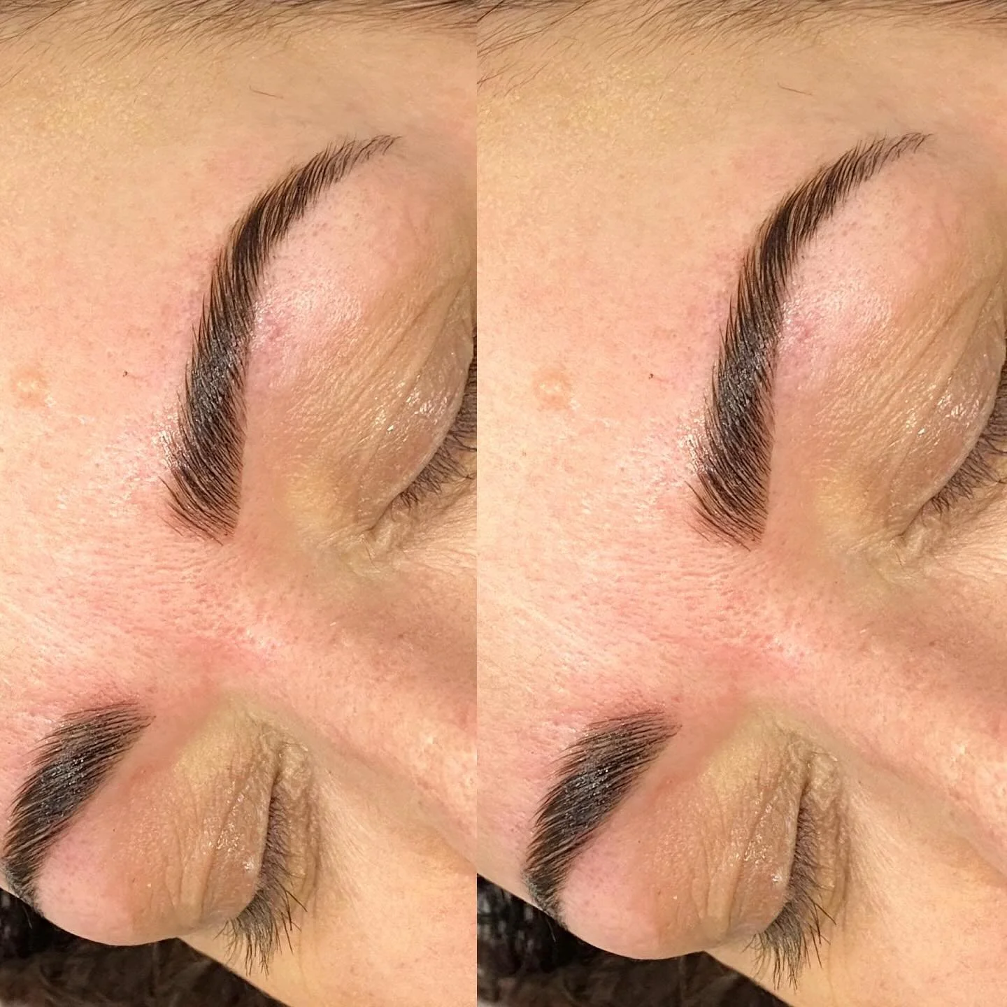 Brow Lamination, shape and Dye