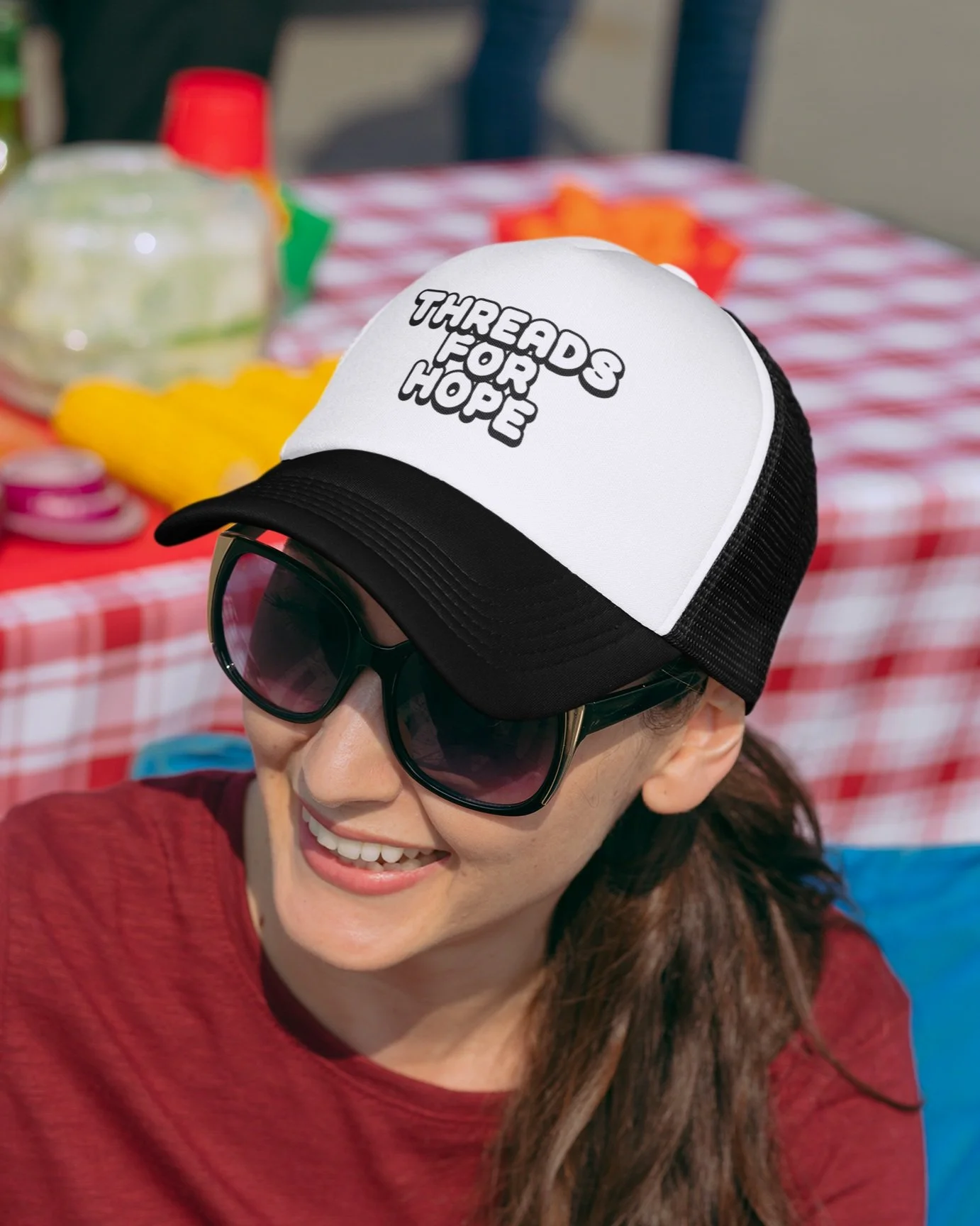 Threads for Hope - Trucker Cap