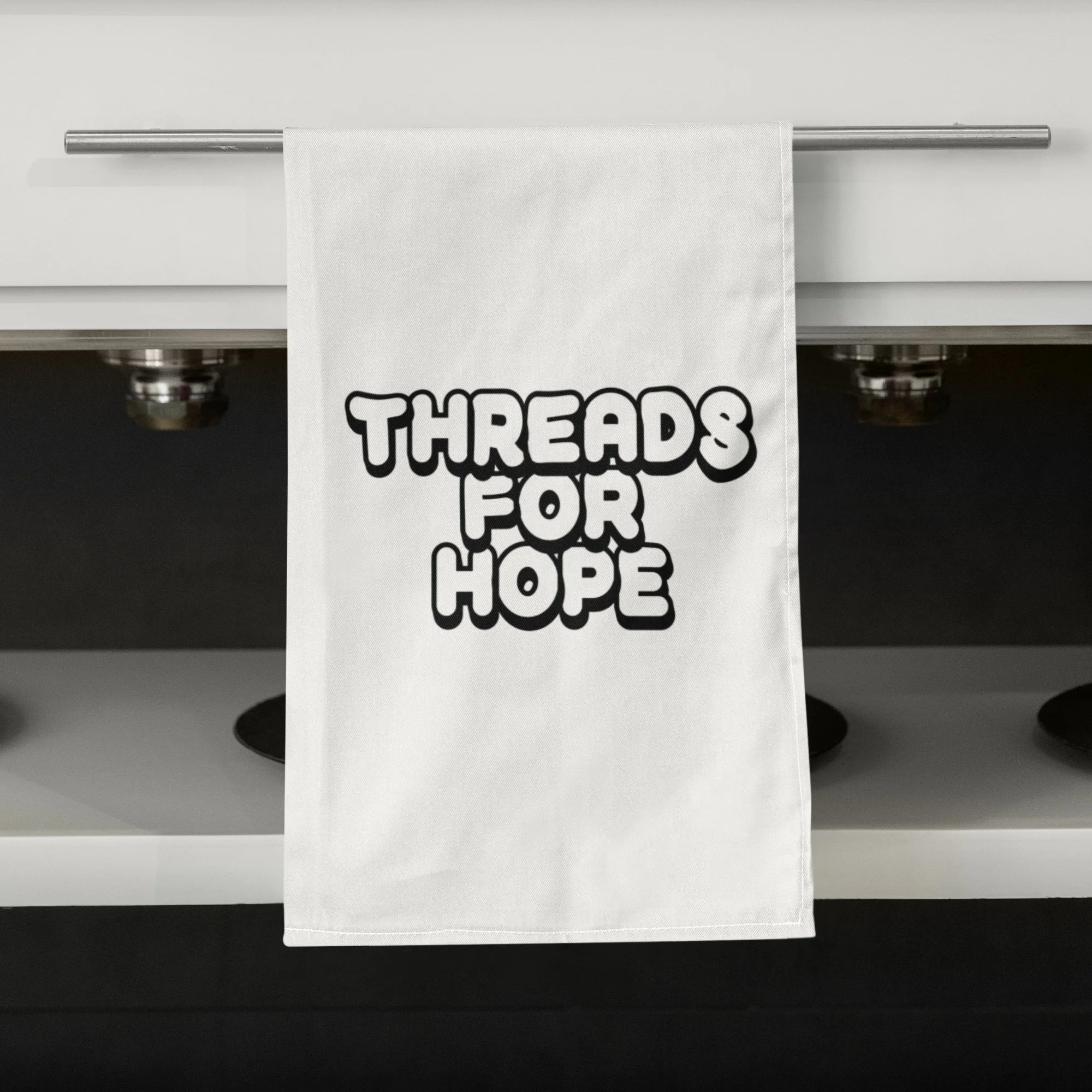 Threads for Hope - Tea Towel