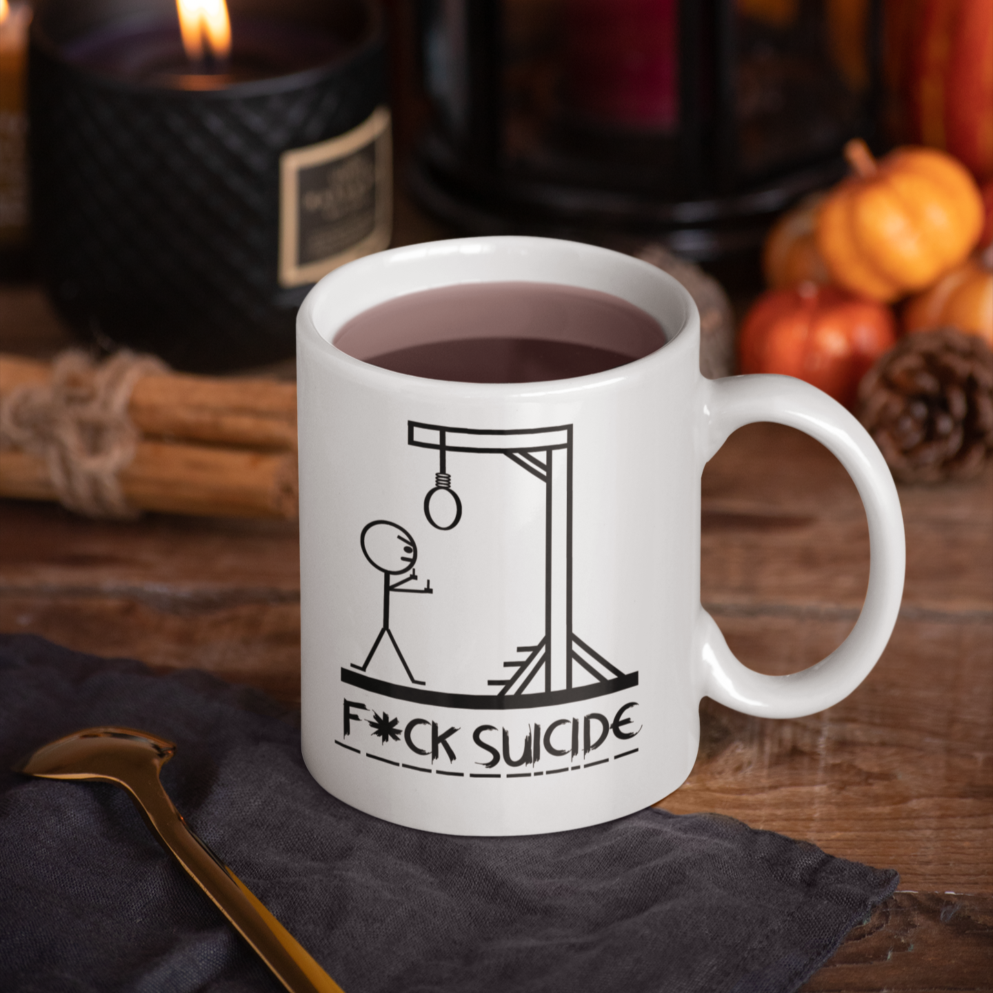 F*ck Suicide - Coffee Mug