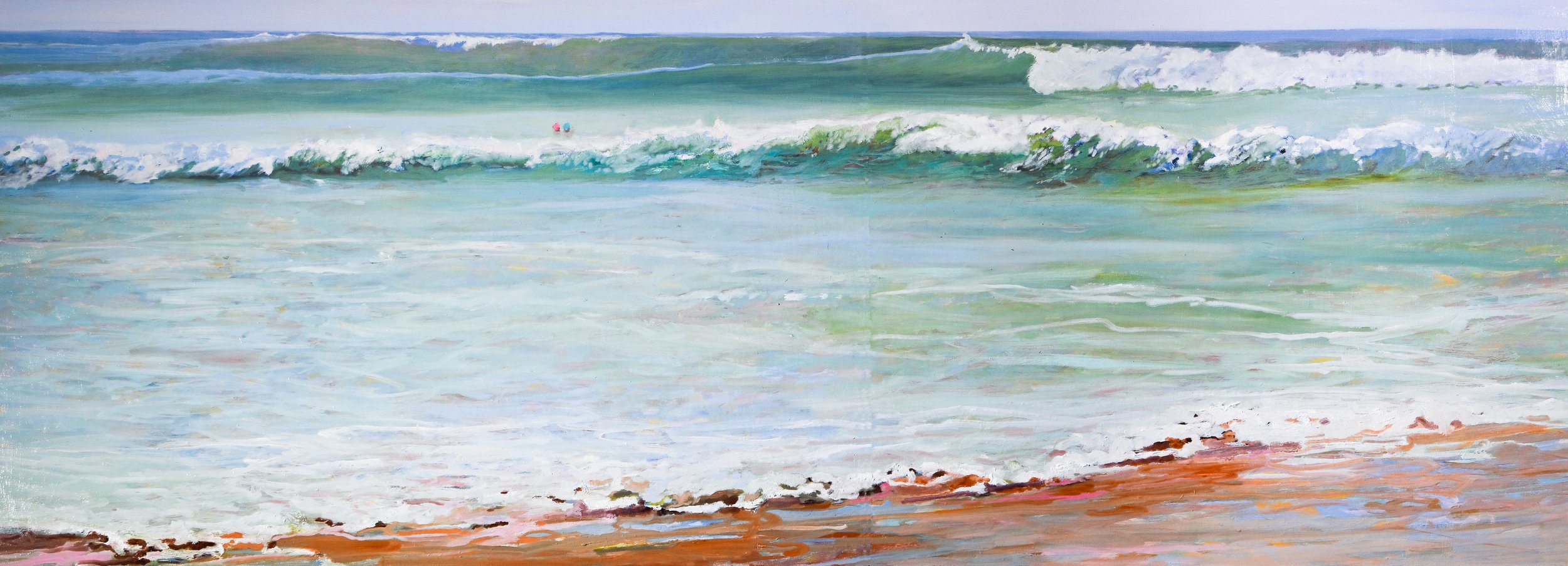 Body Surfing Girls Talk 61x168cm.jpg