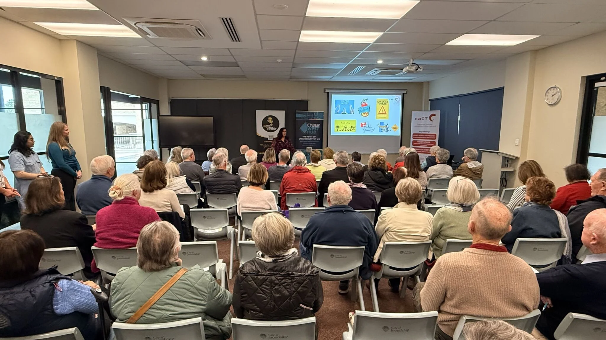 Scams and Scones at Joondalup Library