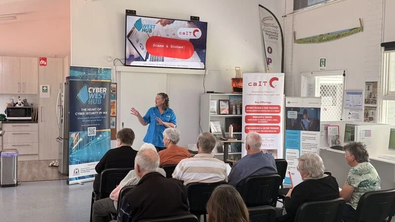 Scams and Scones at Brunswick Men’s Shed