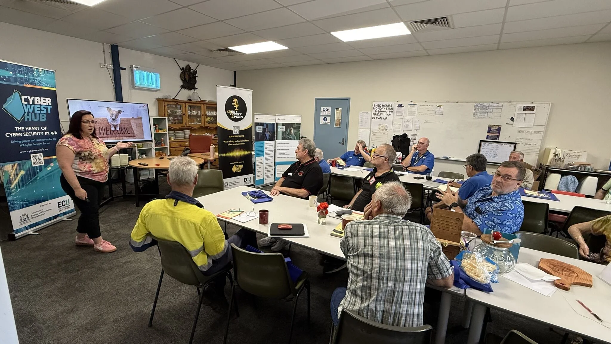 Scams and Scones at Joondalup Men’s Shed