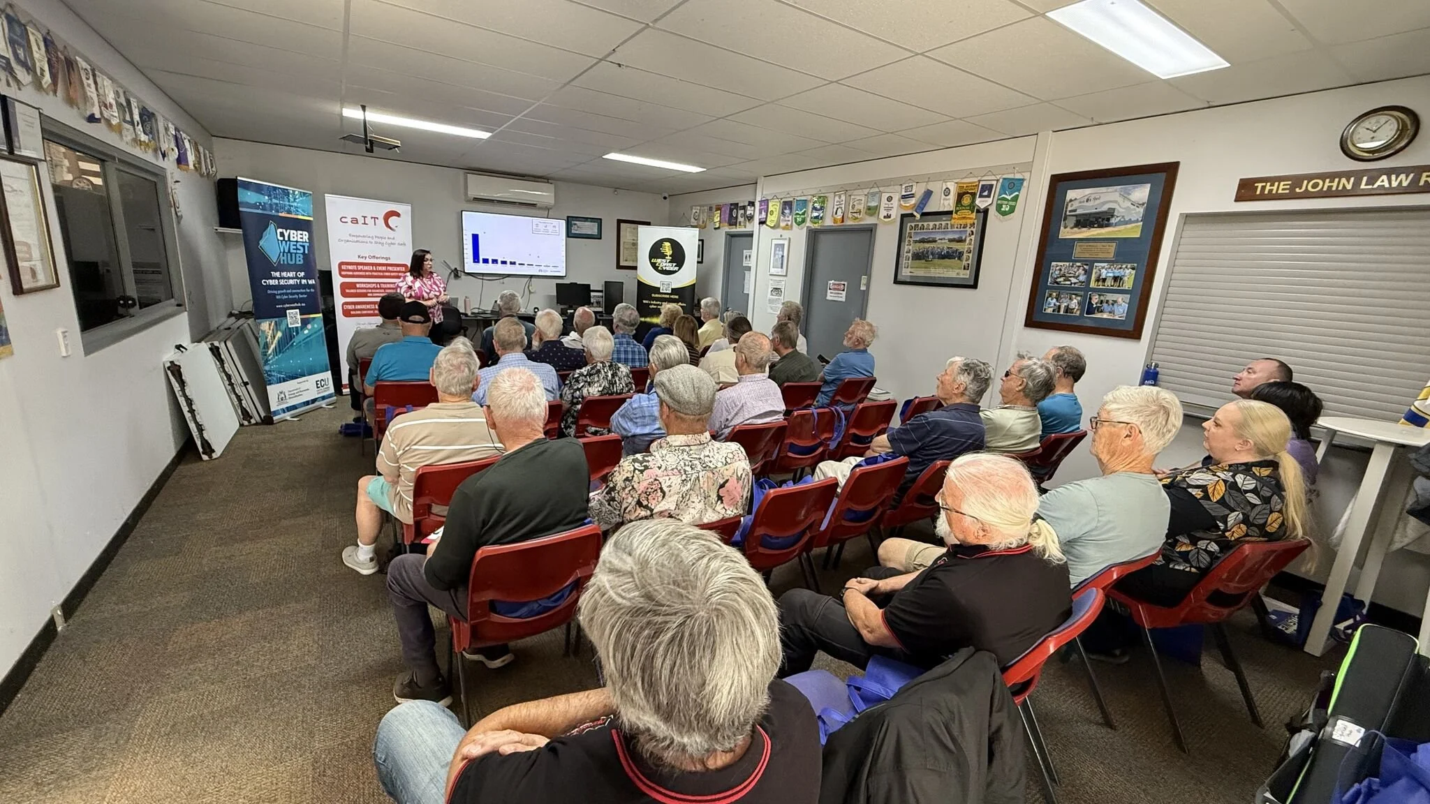 Scams and Scones at Mosman Park Men’s Shed 
