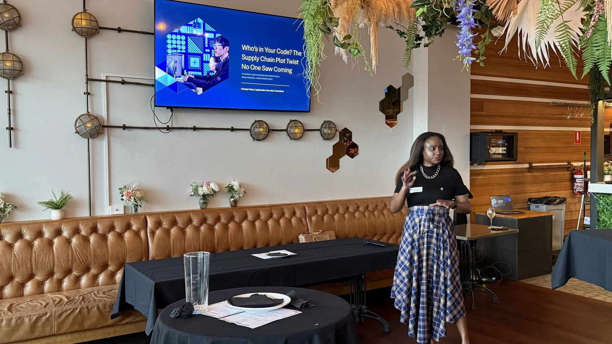 CyberConnect October Event with Fadzayi Chiwandire