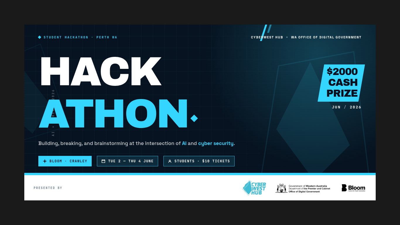 Cyberwest | WA Office of Digital Government Hackathon