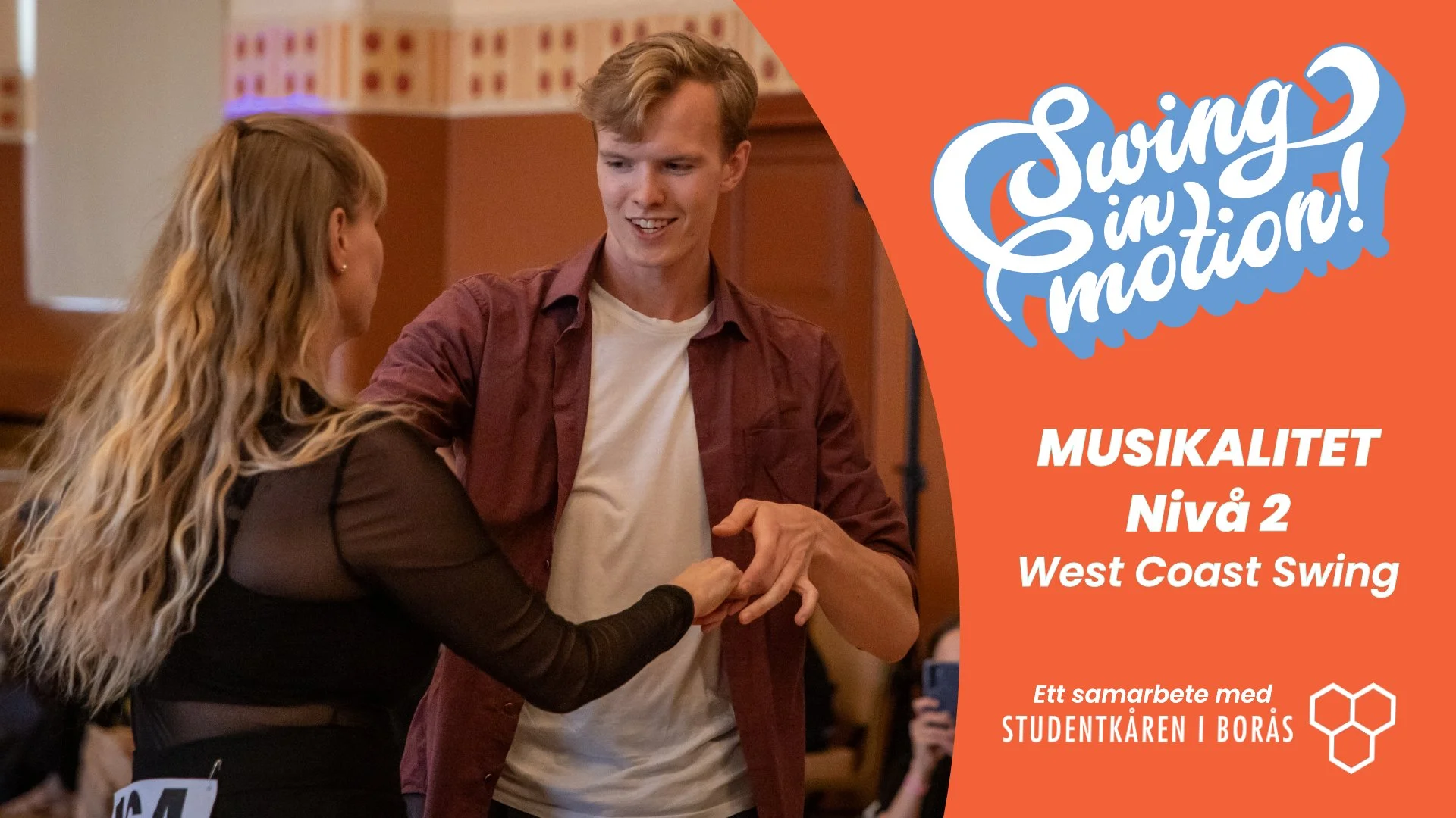 West Coast Swing - Musikalitet (NIVÅ 2)