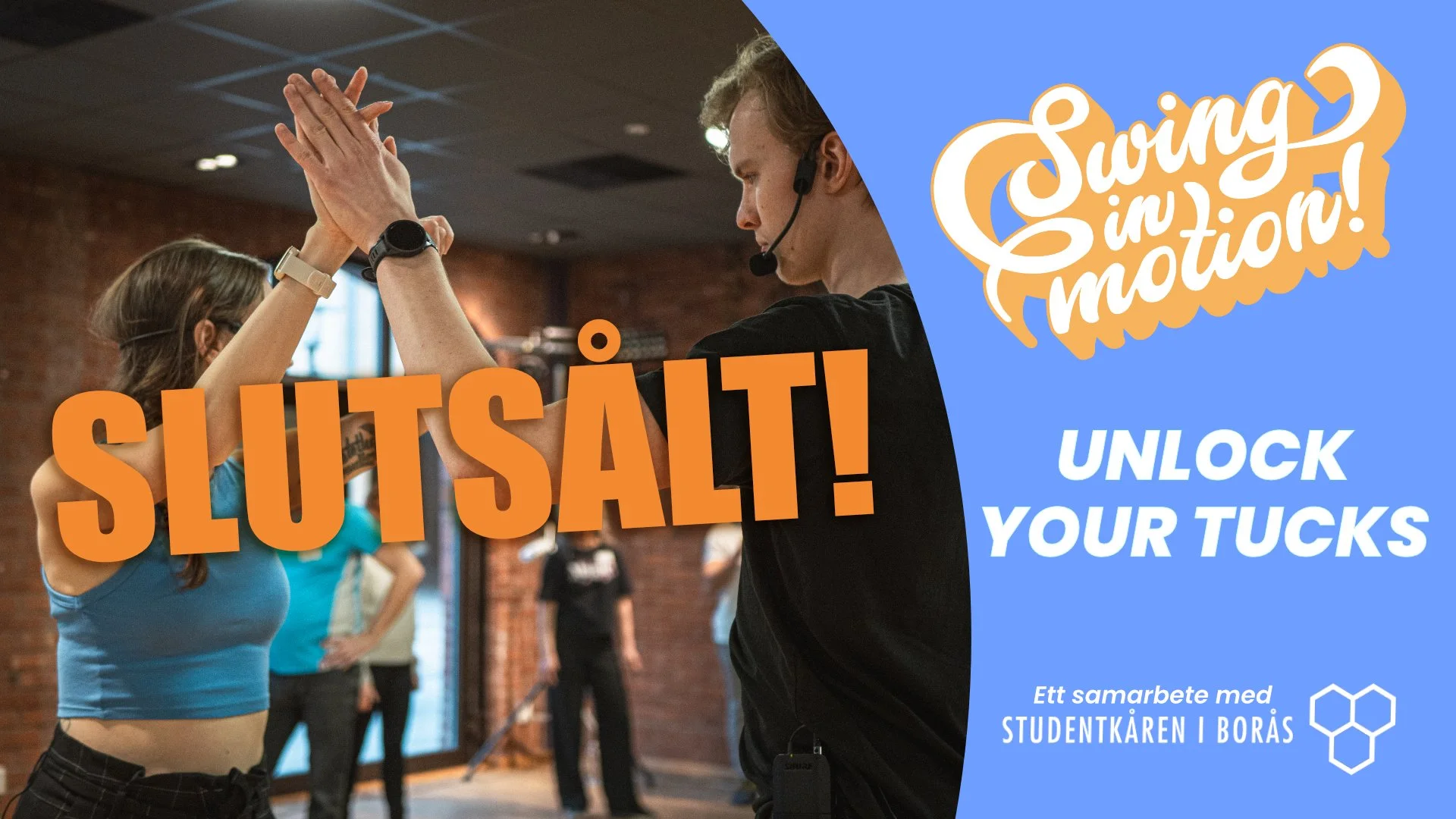 West Coast Swing helgkurs - Unlock your tucks (SLUTSÅLT!)