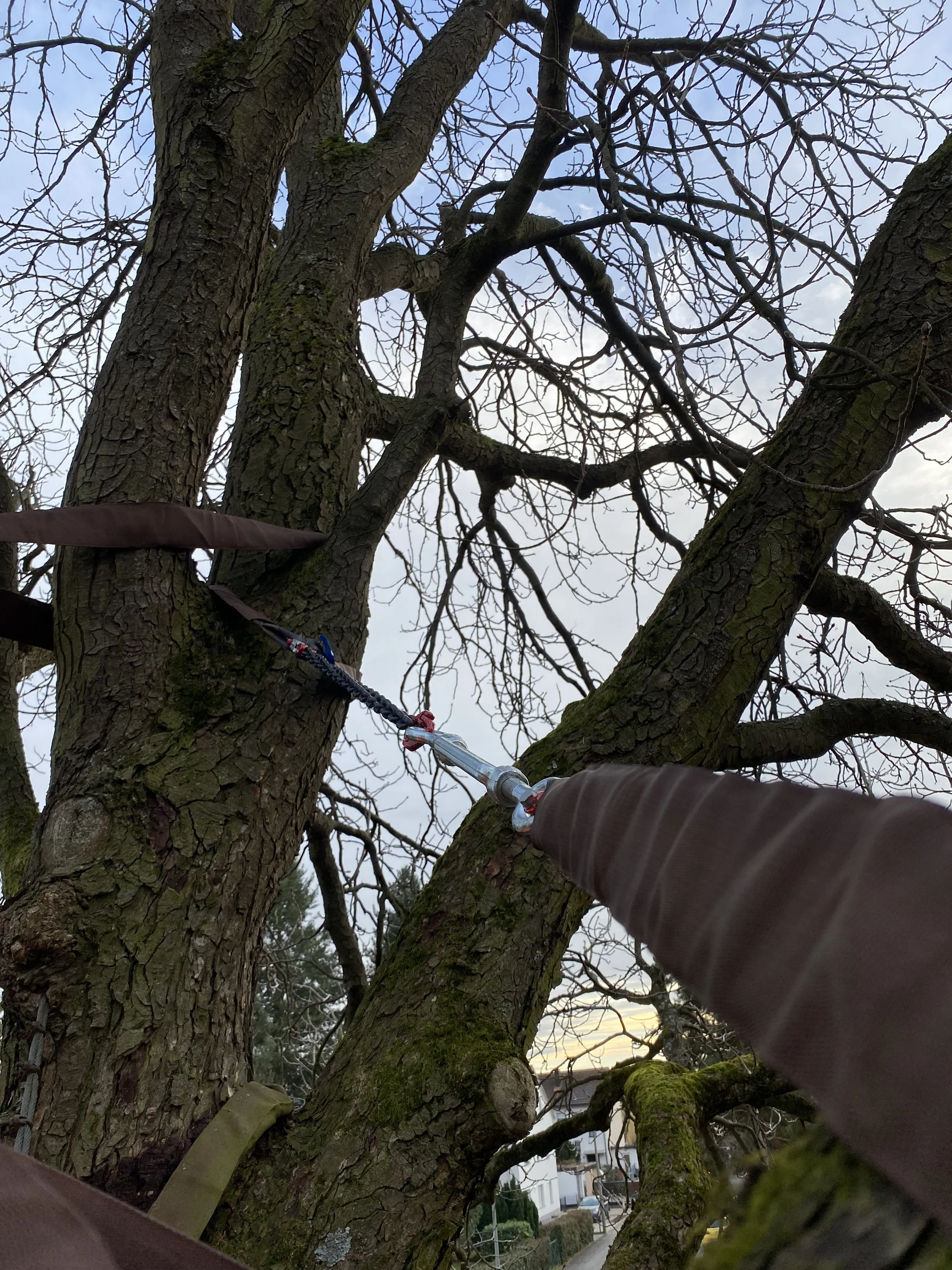  Einbau von Kronensicherung