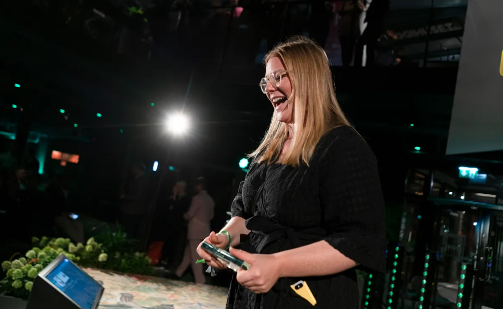 Daglig leder Ida Gravdal Haldorsen ble kåret til Årets Pollinator under OMA Awards
