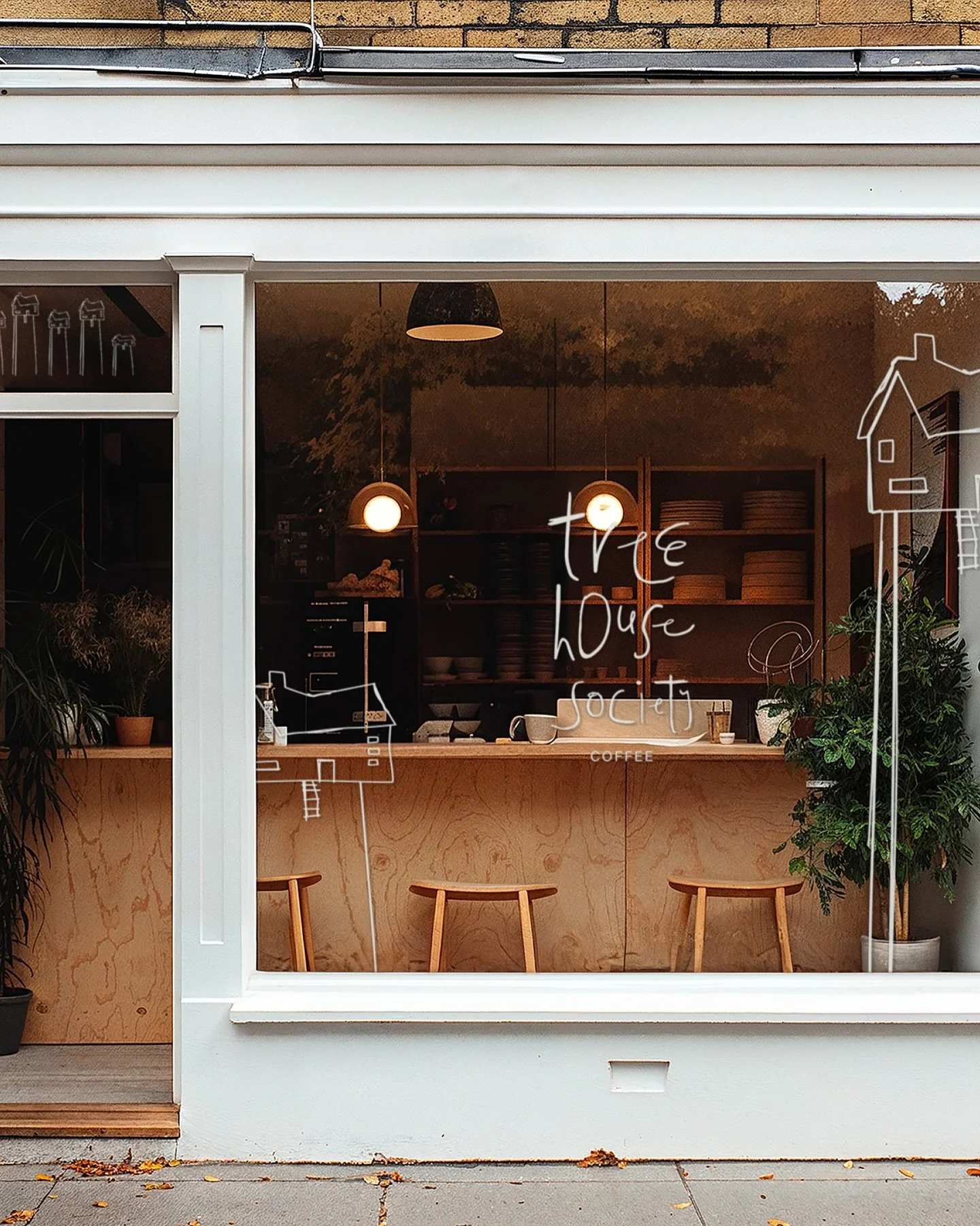 A new spot for morning coffee ☕️ Treehouse Society