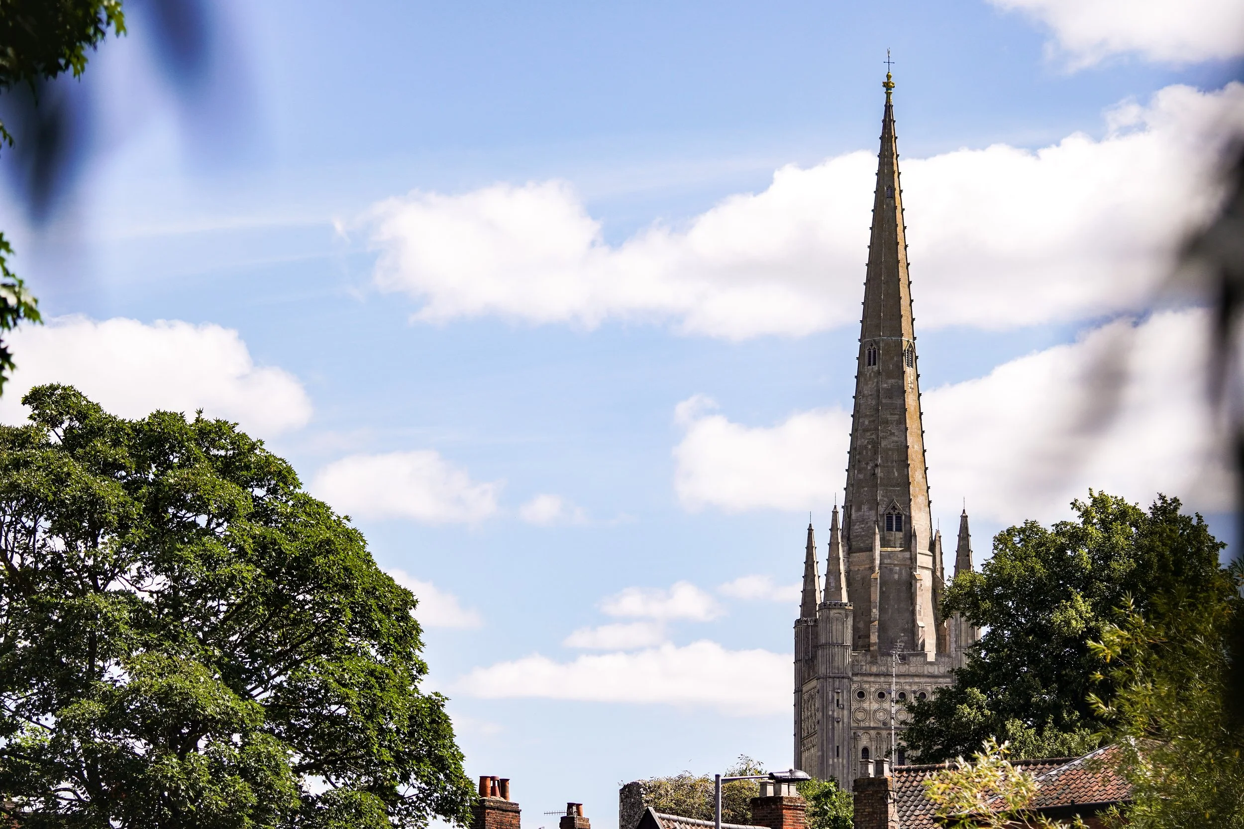 Norwich Cathedral, only 20 minutes from Bure Marina