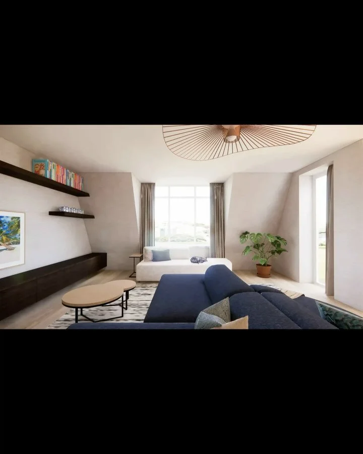 &bull; Vorige week was ik in Voorschoten om het interieurplan te presenteren voor een appartement met prachtig uitzicht over de stad. Wat een bijzondere plek!

De bewoners &ndash; een stel dat is gaan samenwonen &ndash; wilden graag hulp bij het same