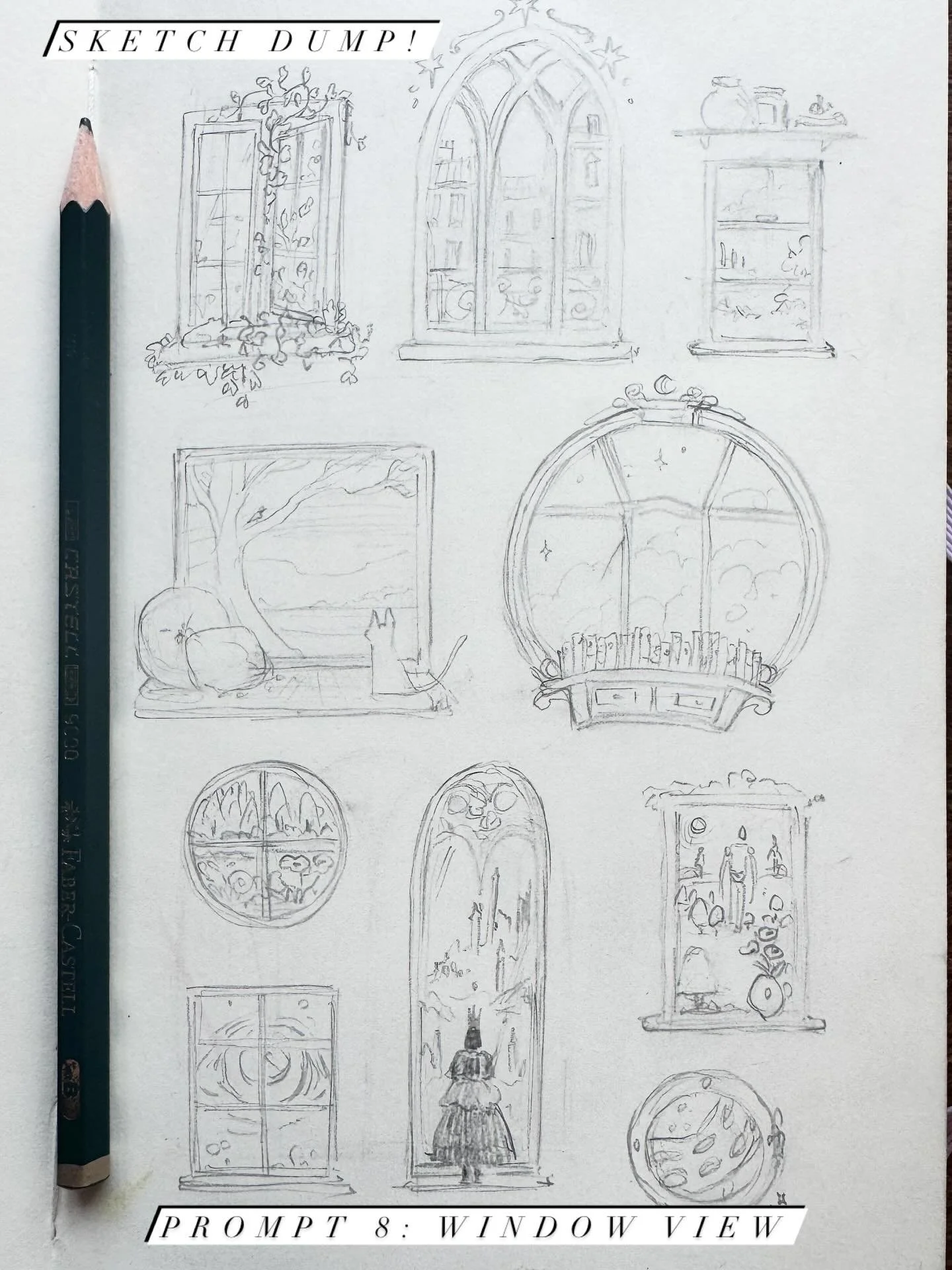 A carousel of my @inkygoodnesscollective  #30DaysofSketch pages for Week 2: Places. Prompt 14 was put to one side when I realised I really wanted to illustrate the idea digitally (my #acnh island map 😅 for the prompt &lsquo;memory map&rsquo;). 

Aug