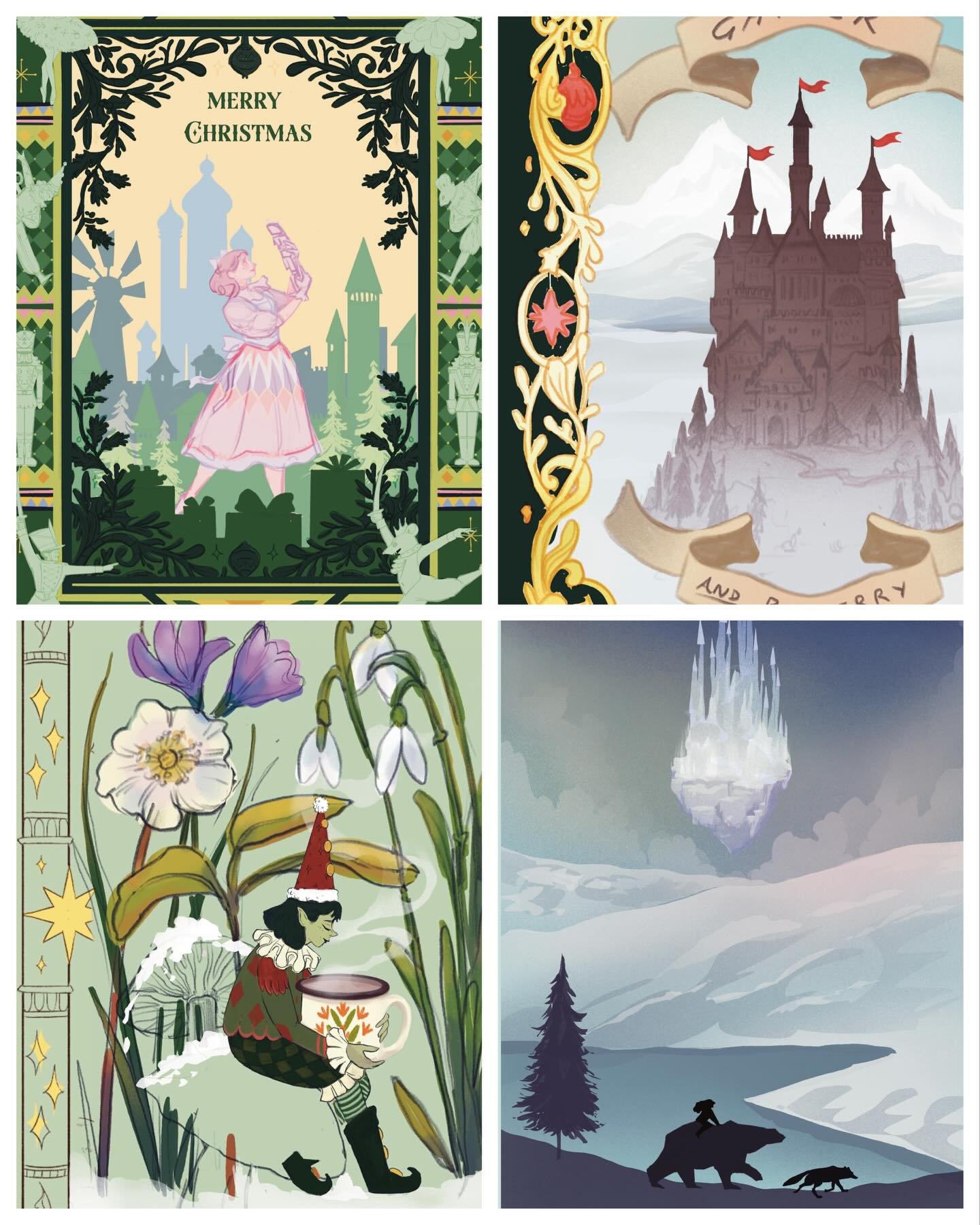 So here are some things I&rsquo;ve been working on. Progress on these illustrations slowed down whilst I was off sick and working extra shifts but I think I&rsquo;ll at least complete a few of these before my final market 😅 I&rsquo;m at the @madeinb