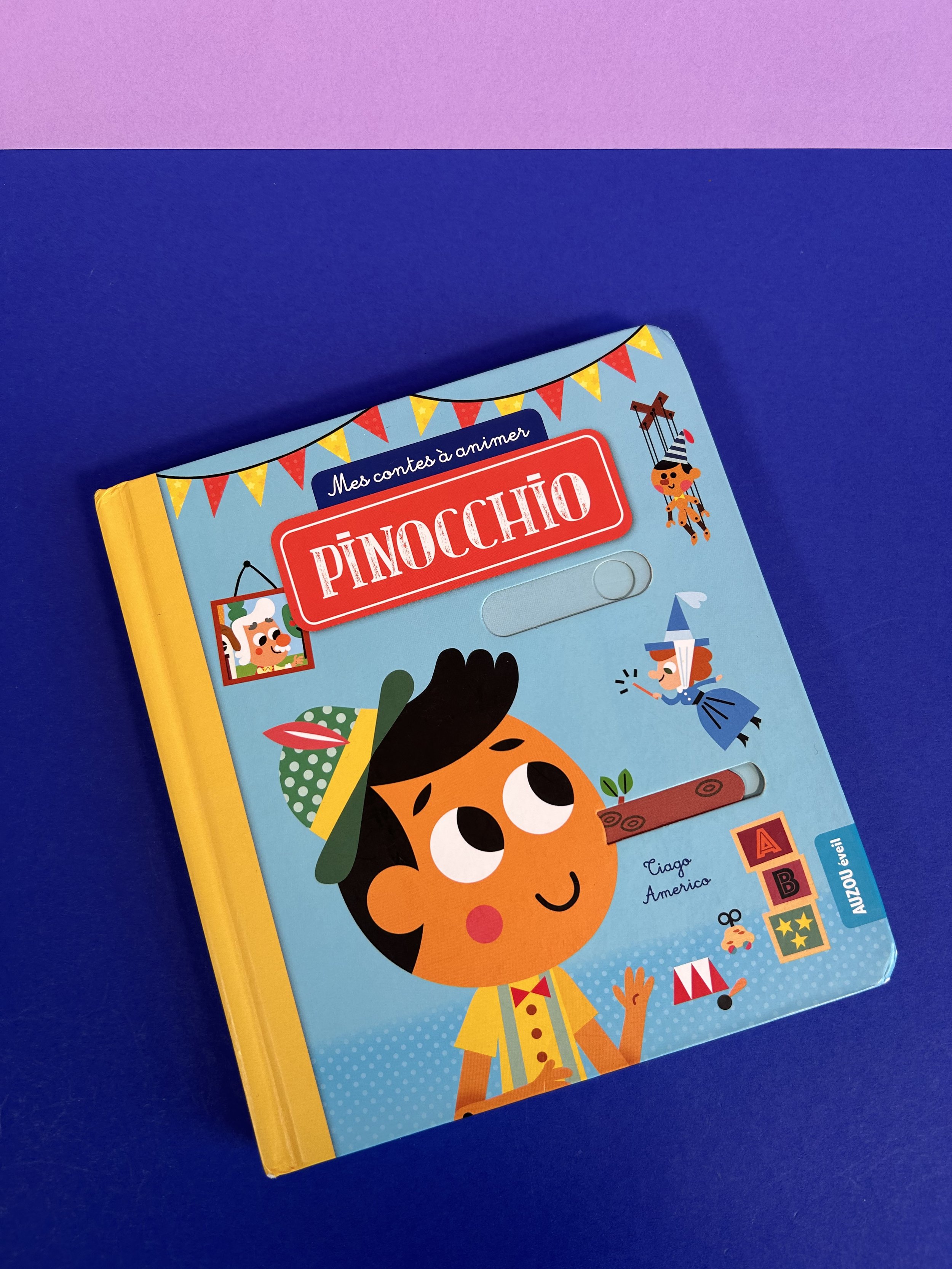 Livre : Mes contes à animer - Pinocchio