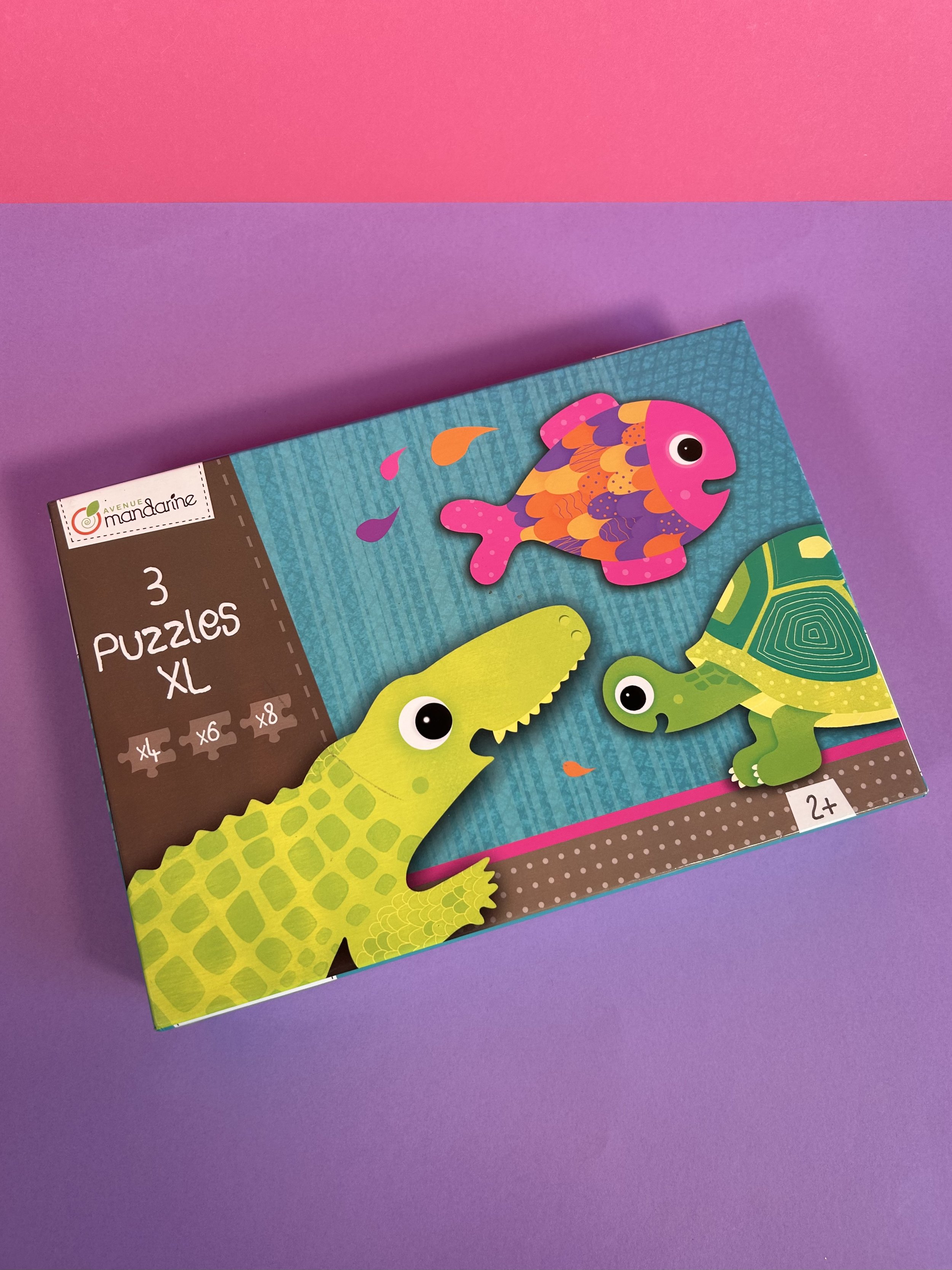 3 Puzzles XL - Avenue mandarine