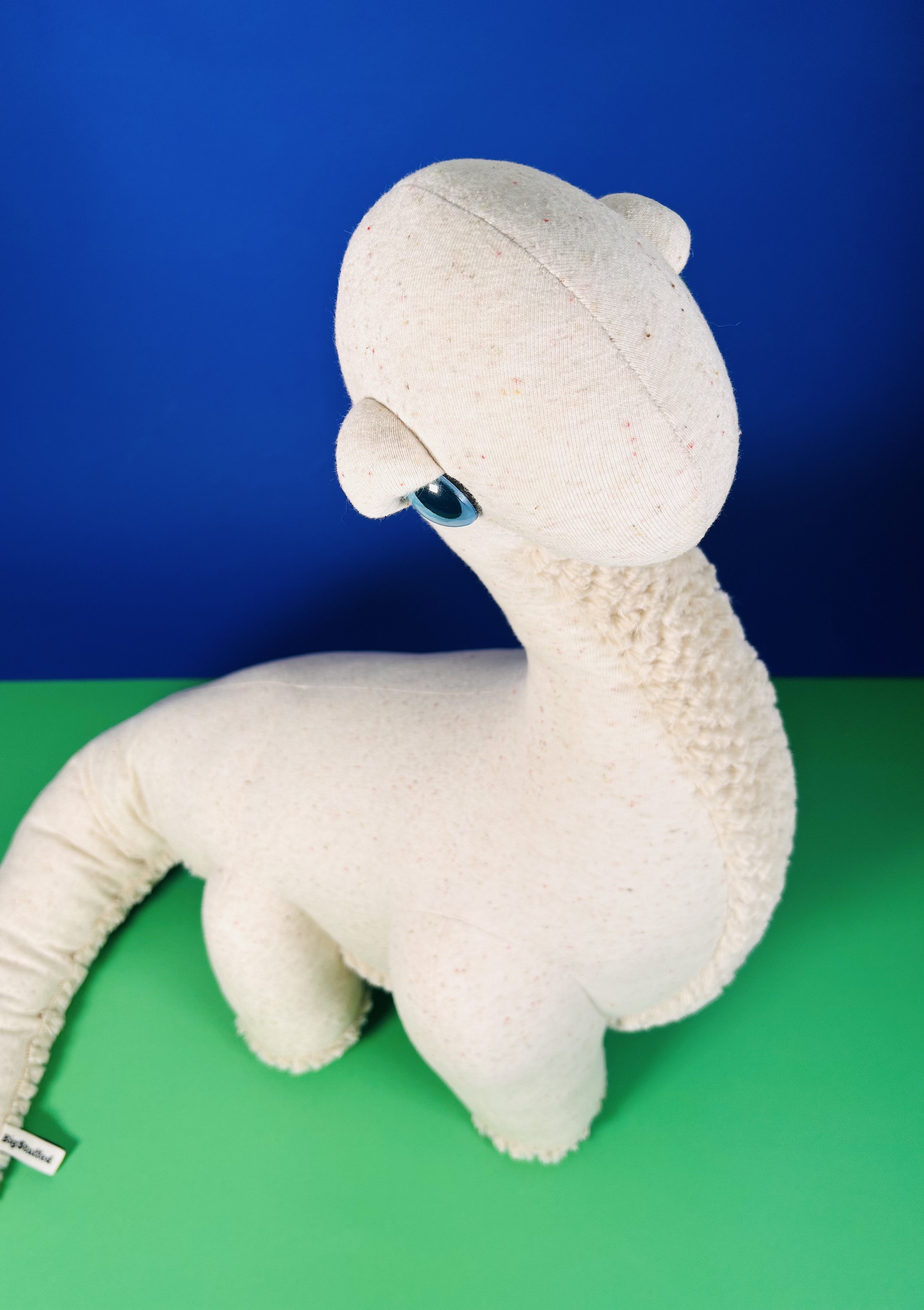 the dinosaur   - 	Big stuffed