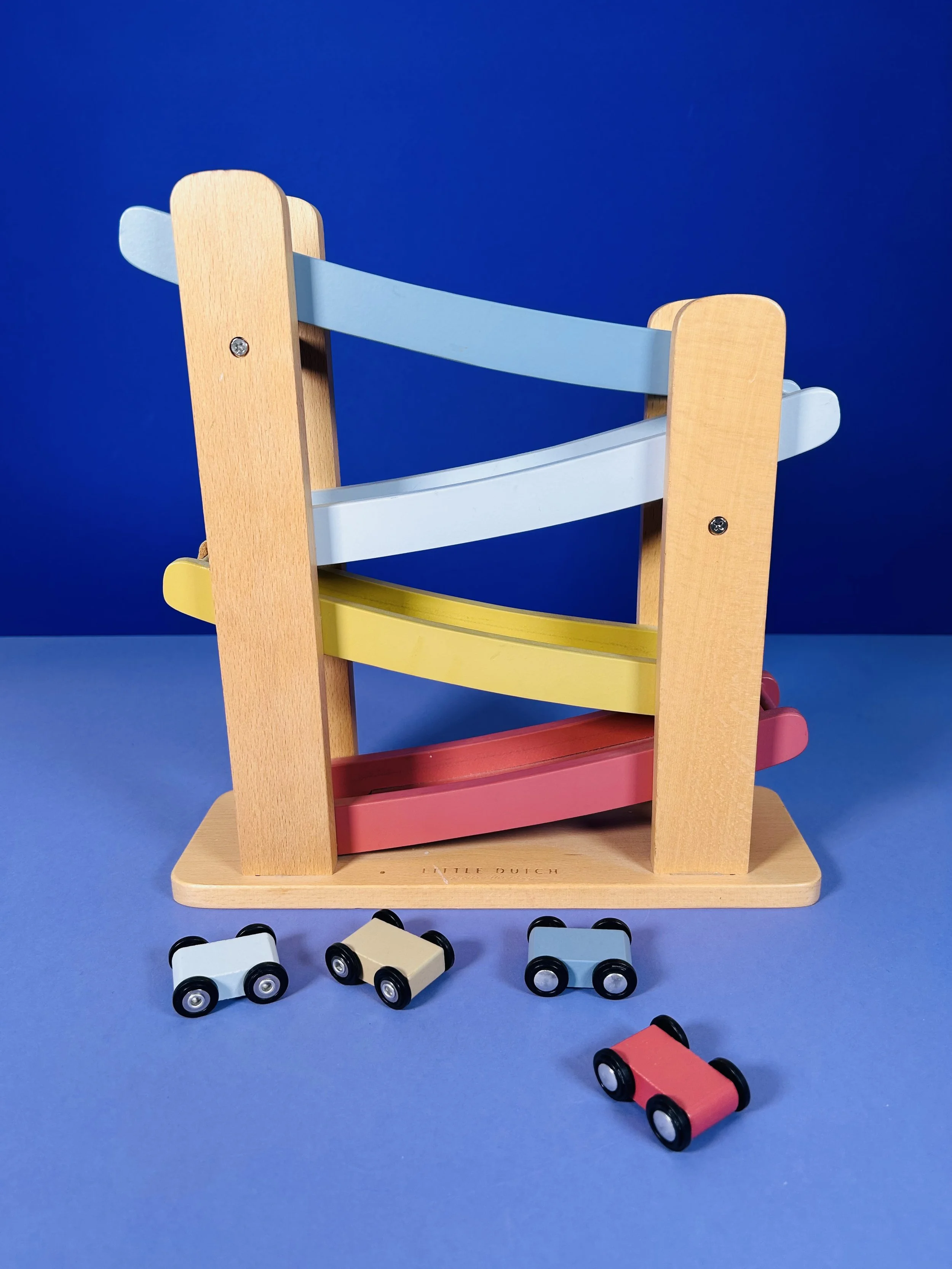 Rampe de course en bois  -	Little dutch