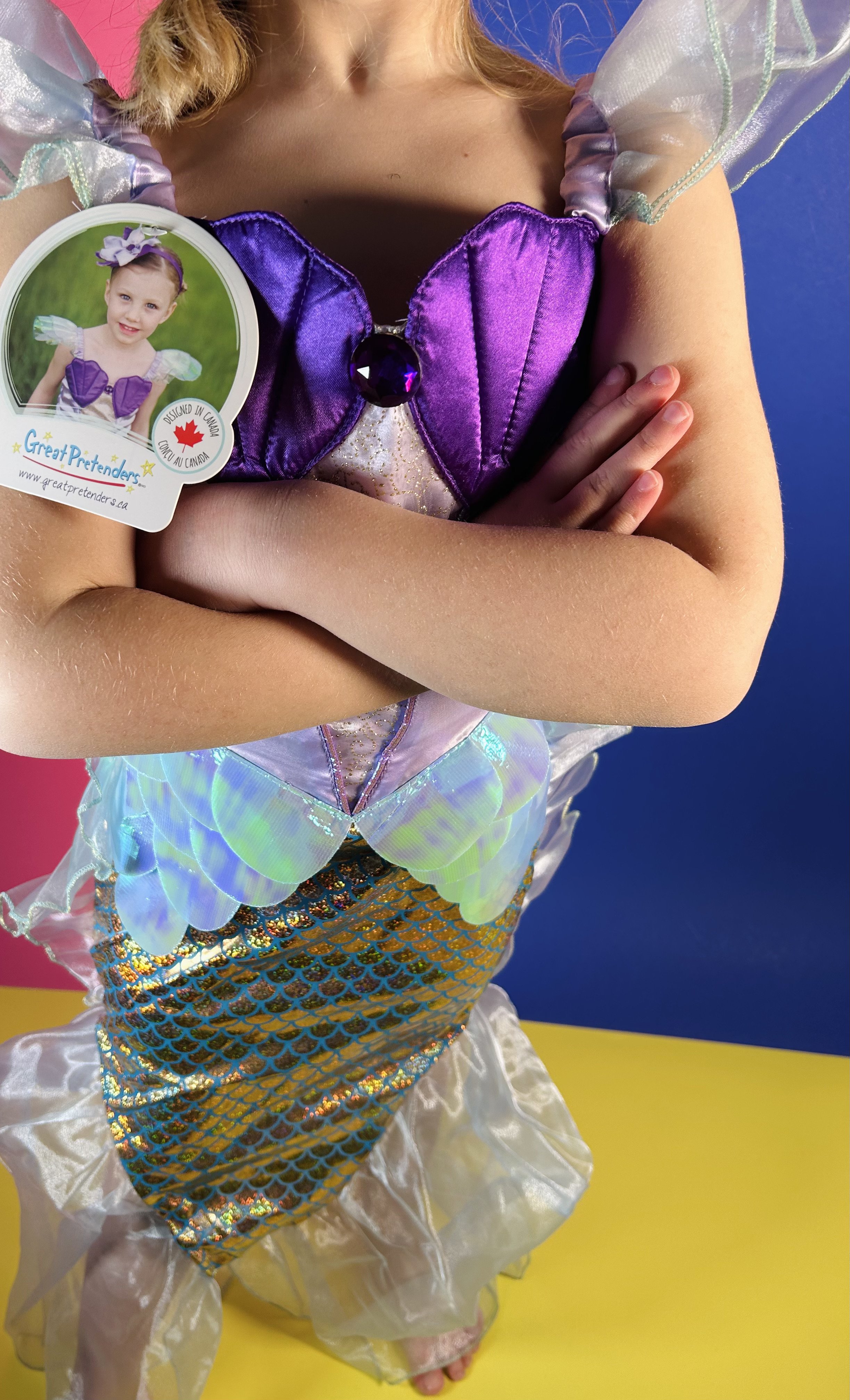 Replay kids_Mermaid Dress & Headband_Lilac_Great Pretenders_1.jpeg