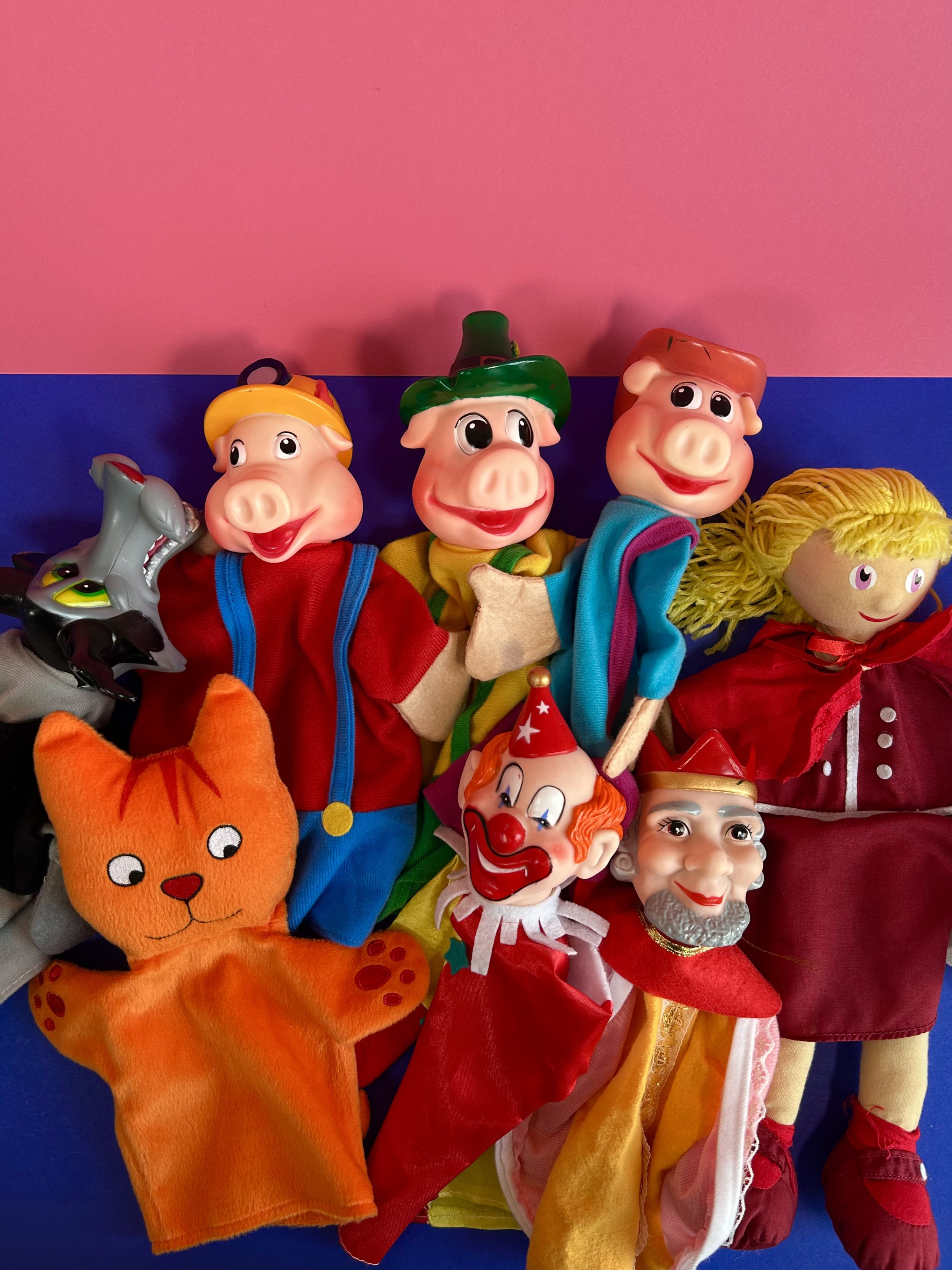 Lot de marionnettes