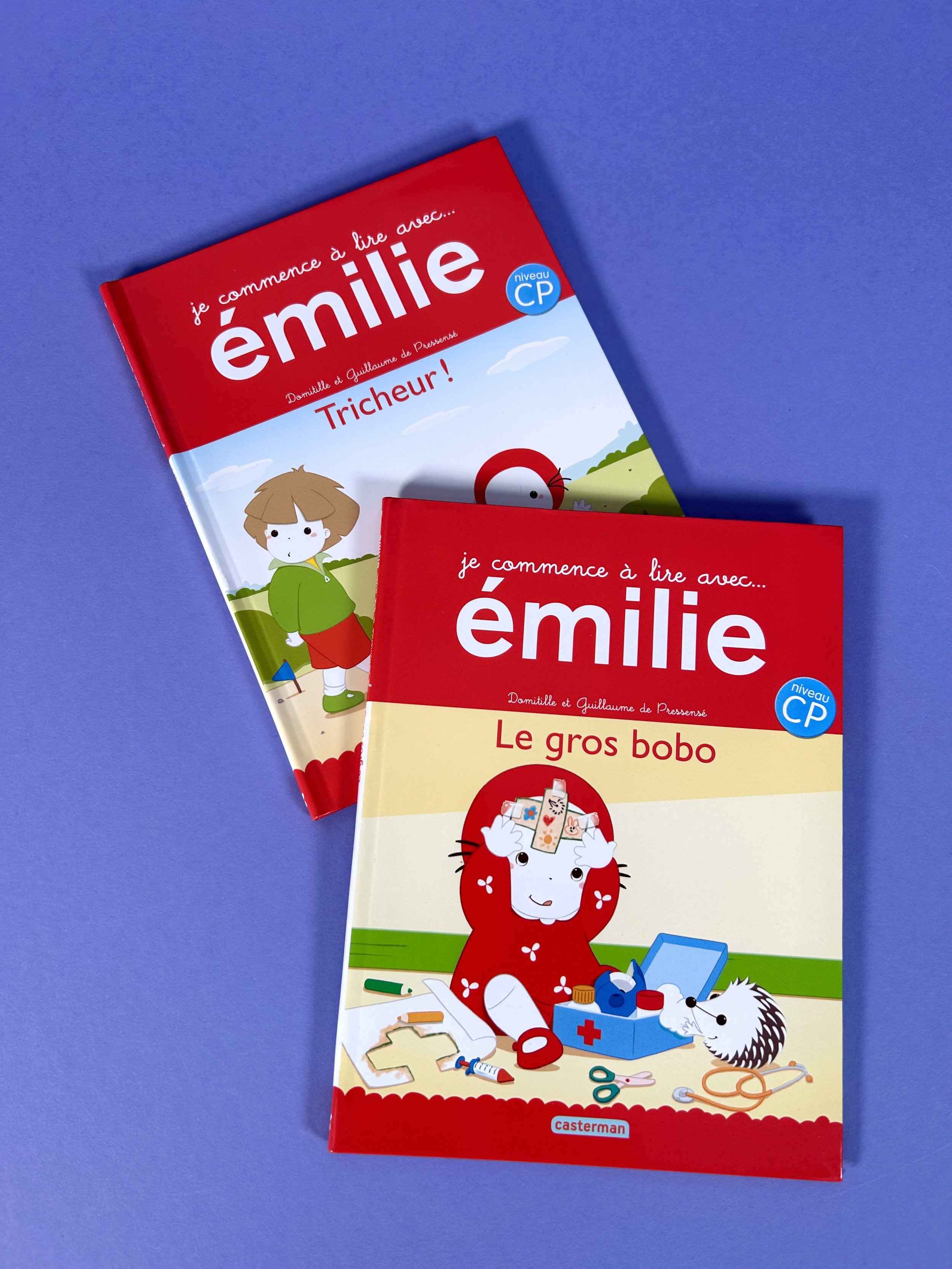 Lots de 2 livres - Je commence à lire avec Emilie