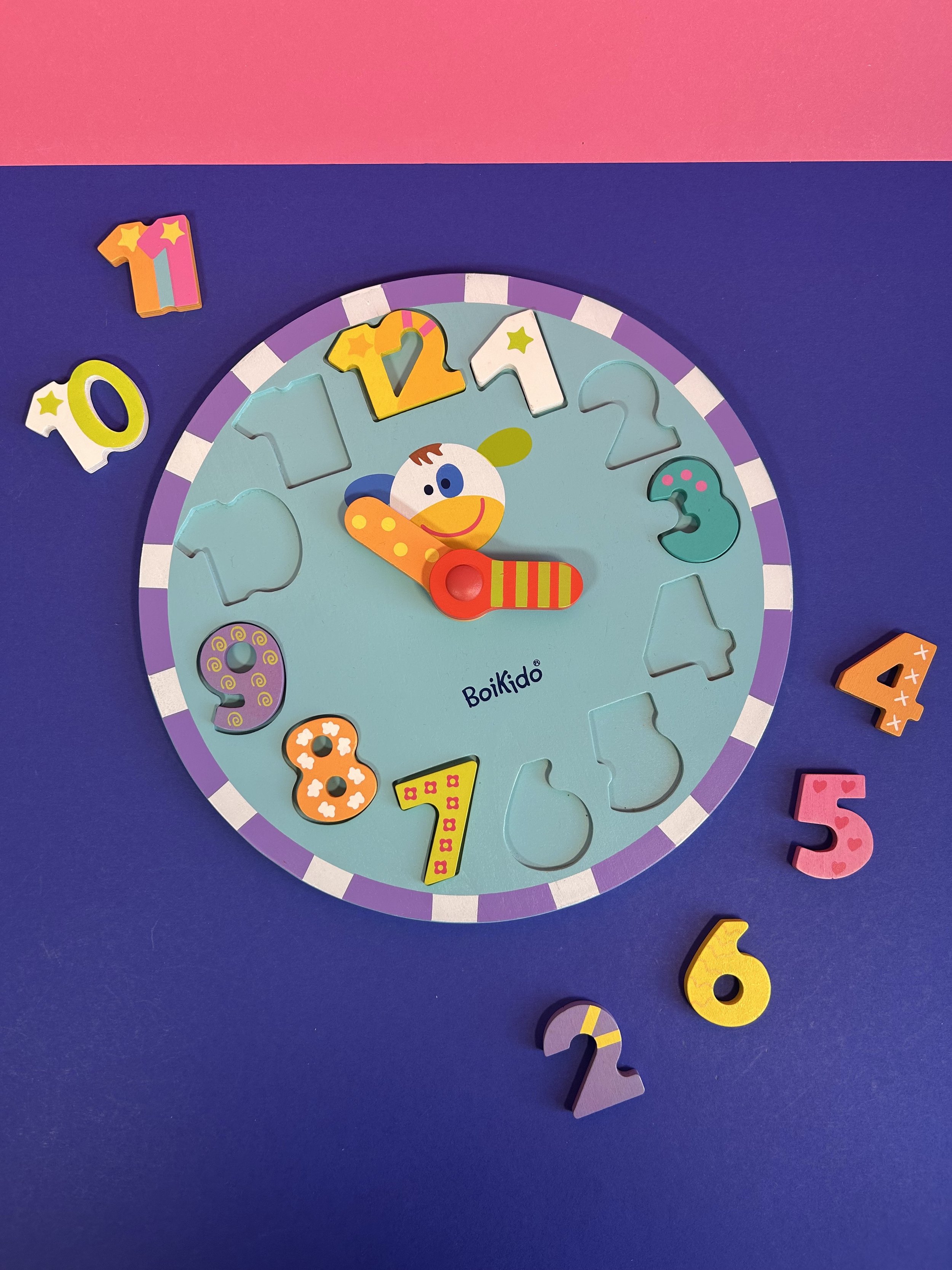 Horloge puzzle en bois - Boikido