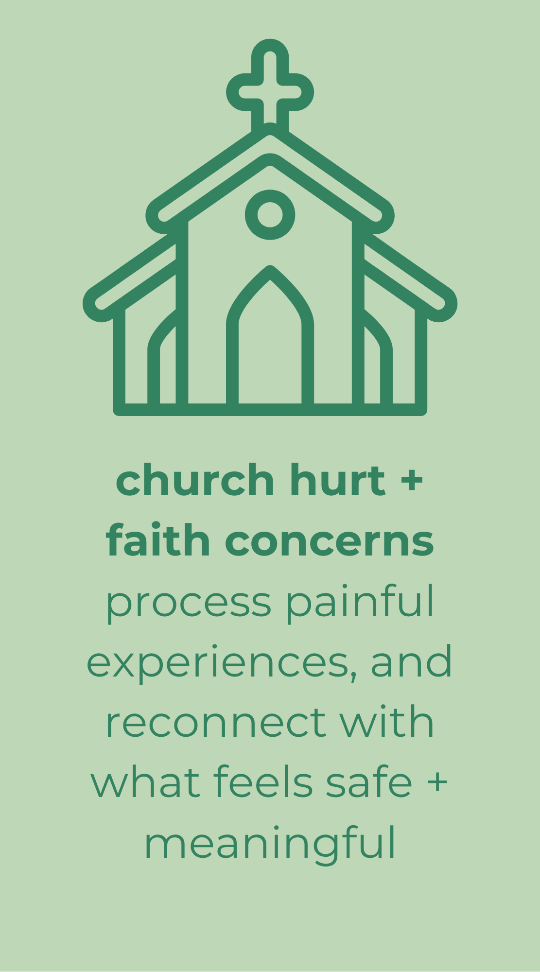 church hurt and faith concerns
