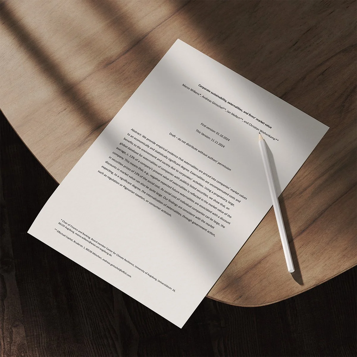 New research shows external effects significantly influence market values