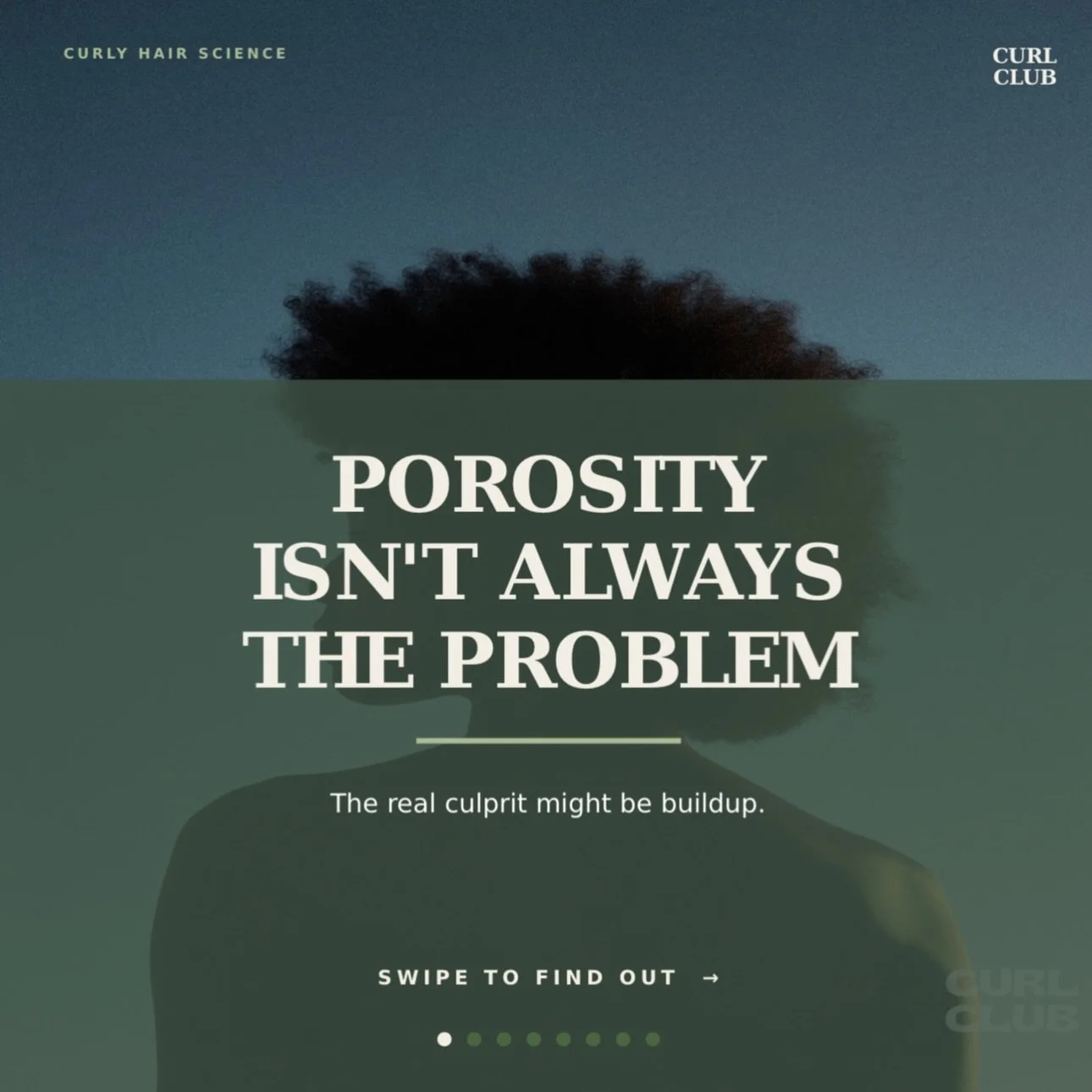 Obsessed with your porosity? You might be solving the wrong problem 👀

If your routine &ldquo;should&rdquo; be working but your curls still feel dry, dull, or coated &mdash; the issue might not be your cuticle at all. It could be mineral buildup fro