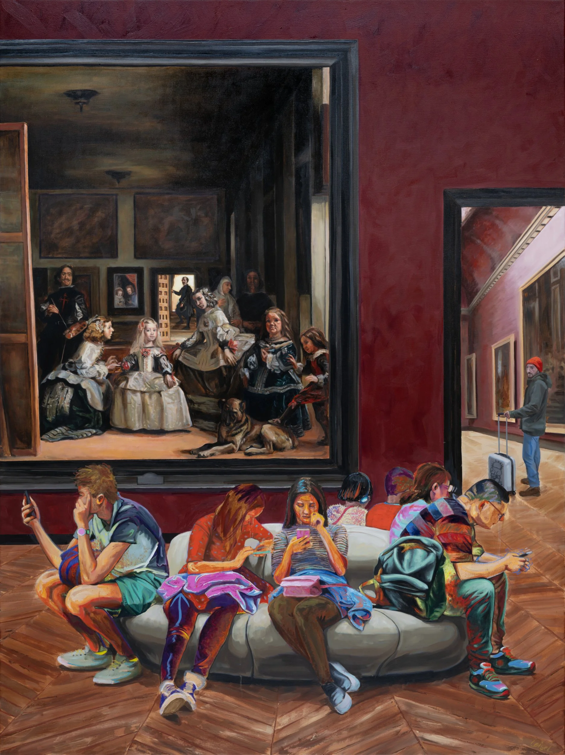 Cher Diego, oil on canvas, 200 x 150 cm, 2026