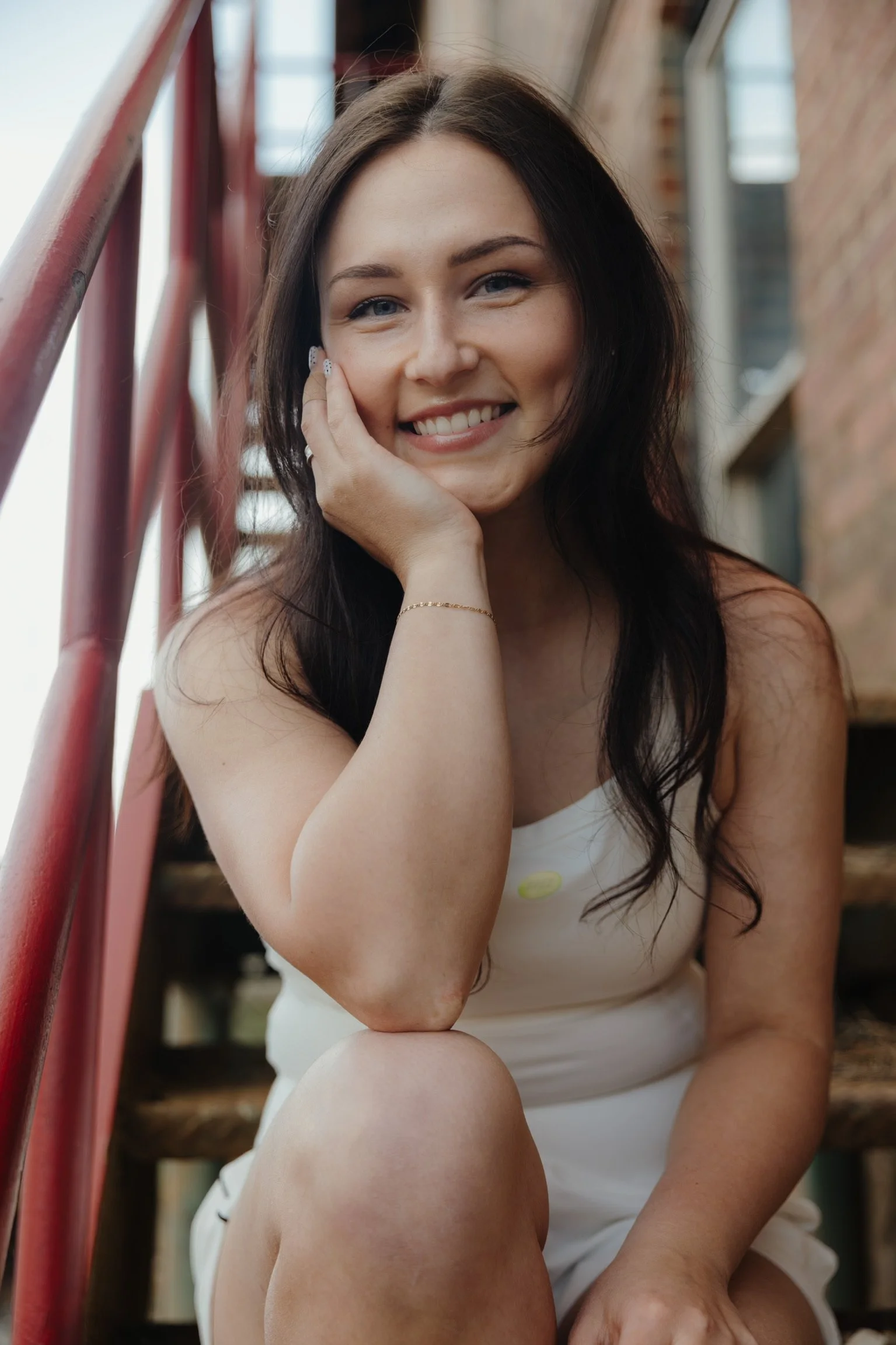 SASHA
Originally from: Alpharetta GA
Favorite exercise: heavy flying wheelbarrow + kickstand
Absurd thing I love:  sour cream. I put it on everything 
