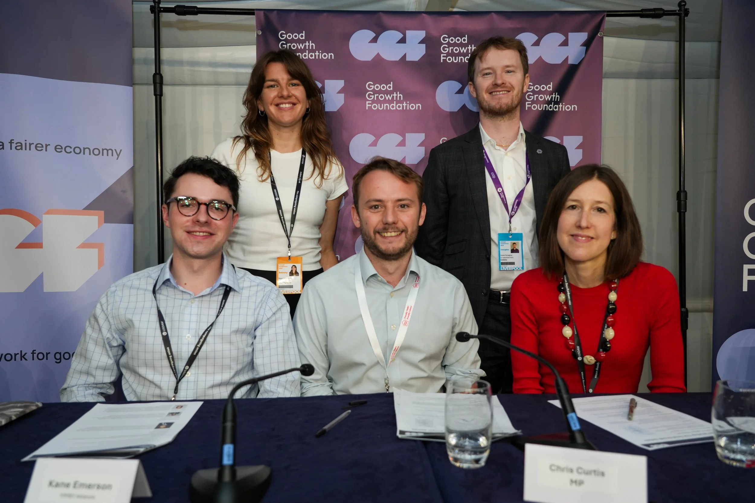 Co-Chair of Labour Growth Group on a GGF panel at Labour Conference