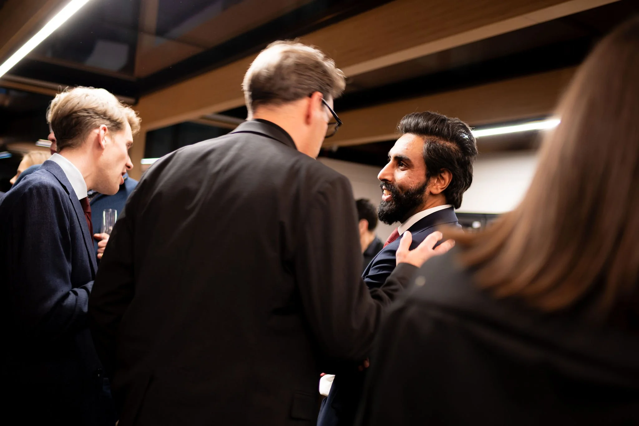 PPS Jeevun Sandher at GGF x Labour Growth Group Christmas Party