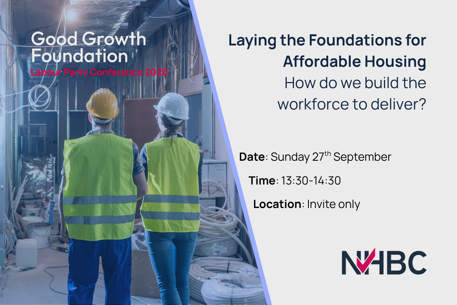 Laying the Foundations for Affordable Housing: How do we build the workforce to deliver?