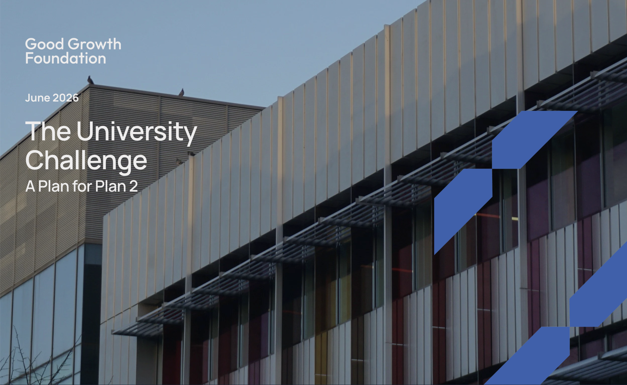 The University Challenge: A Plan for Plan 2
