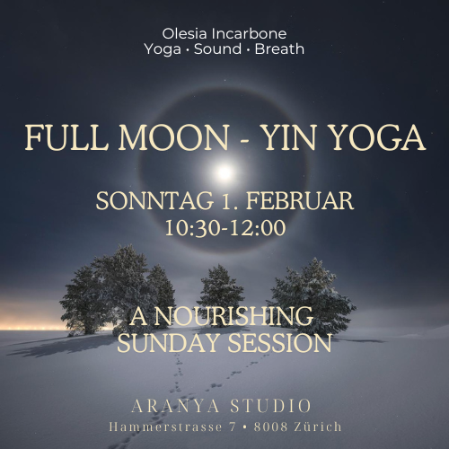 Fullmoon Yin Yoga