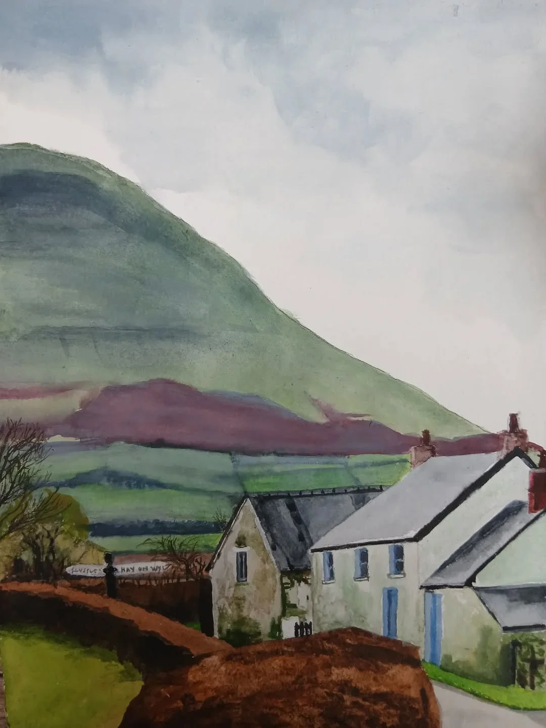 Winter

#winter #cold #farm #farmer #freezing #hill #wales #watercolour  #watercolor #aquarelle #kunst