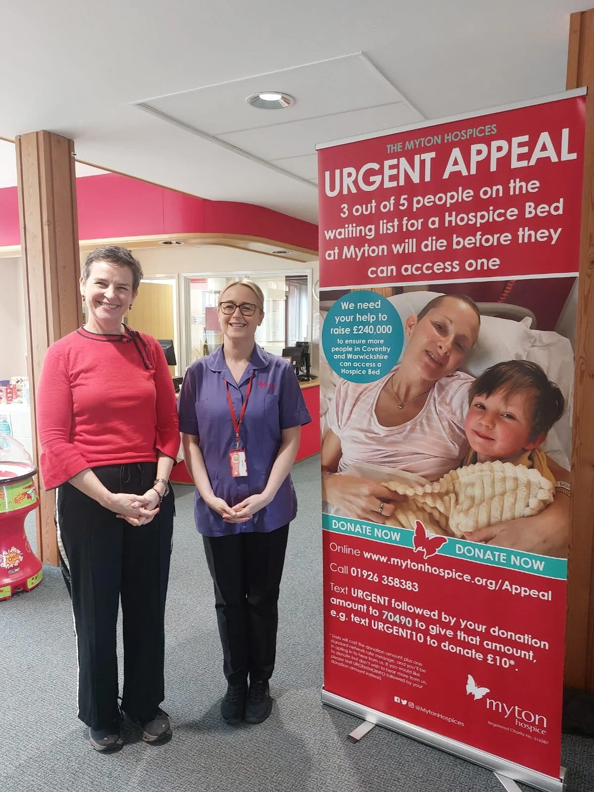 Labour are supporting hospices that were failed by Conservatives