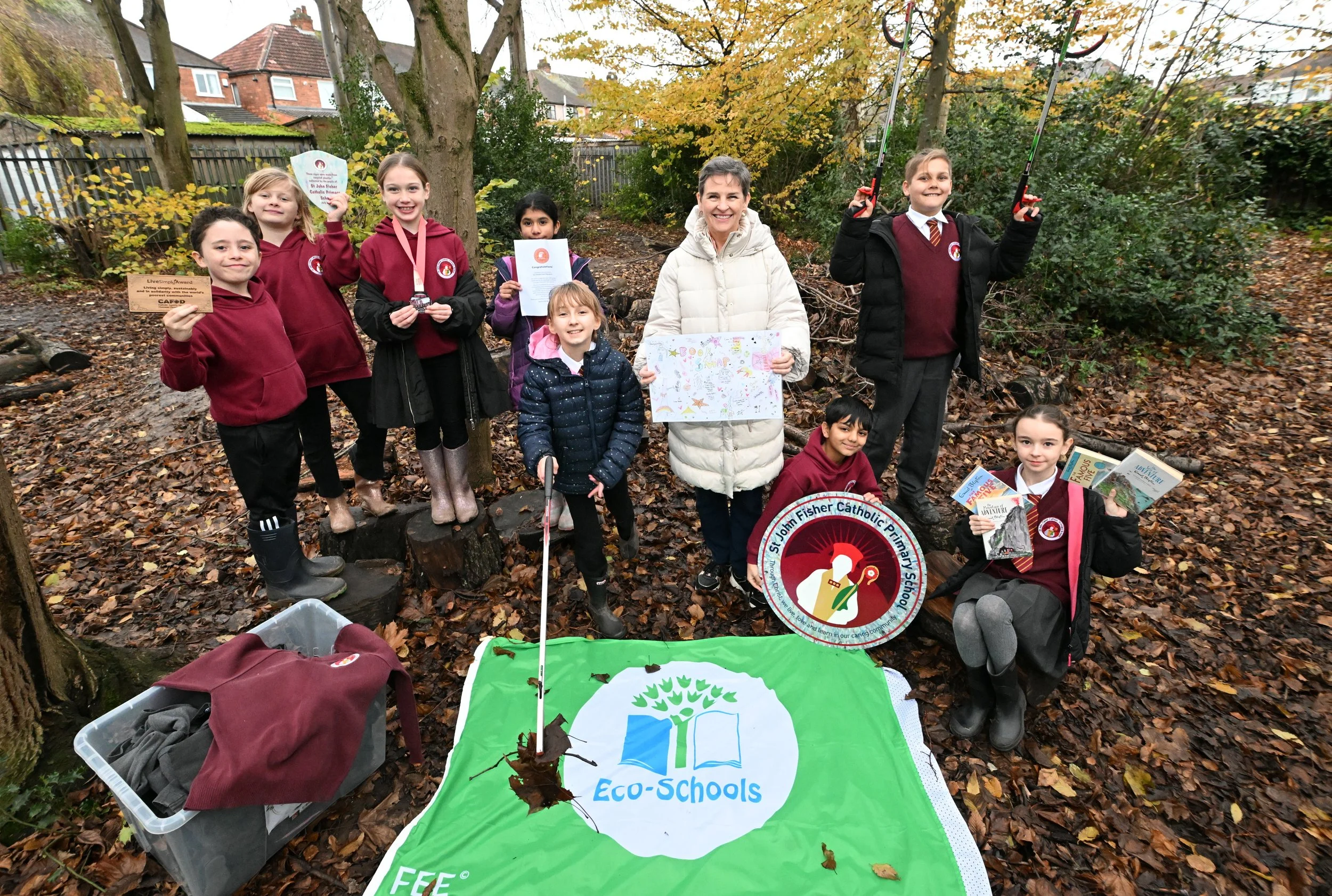 Mary Creagh Visits Local School’s Eco Team