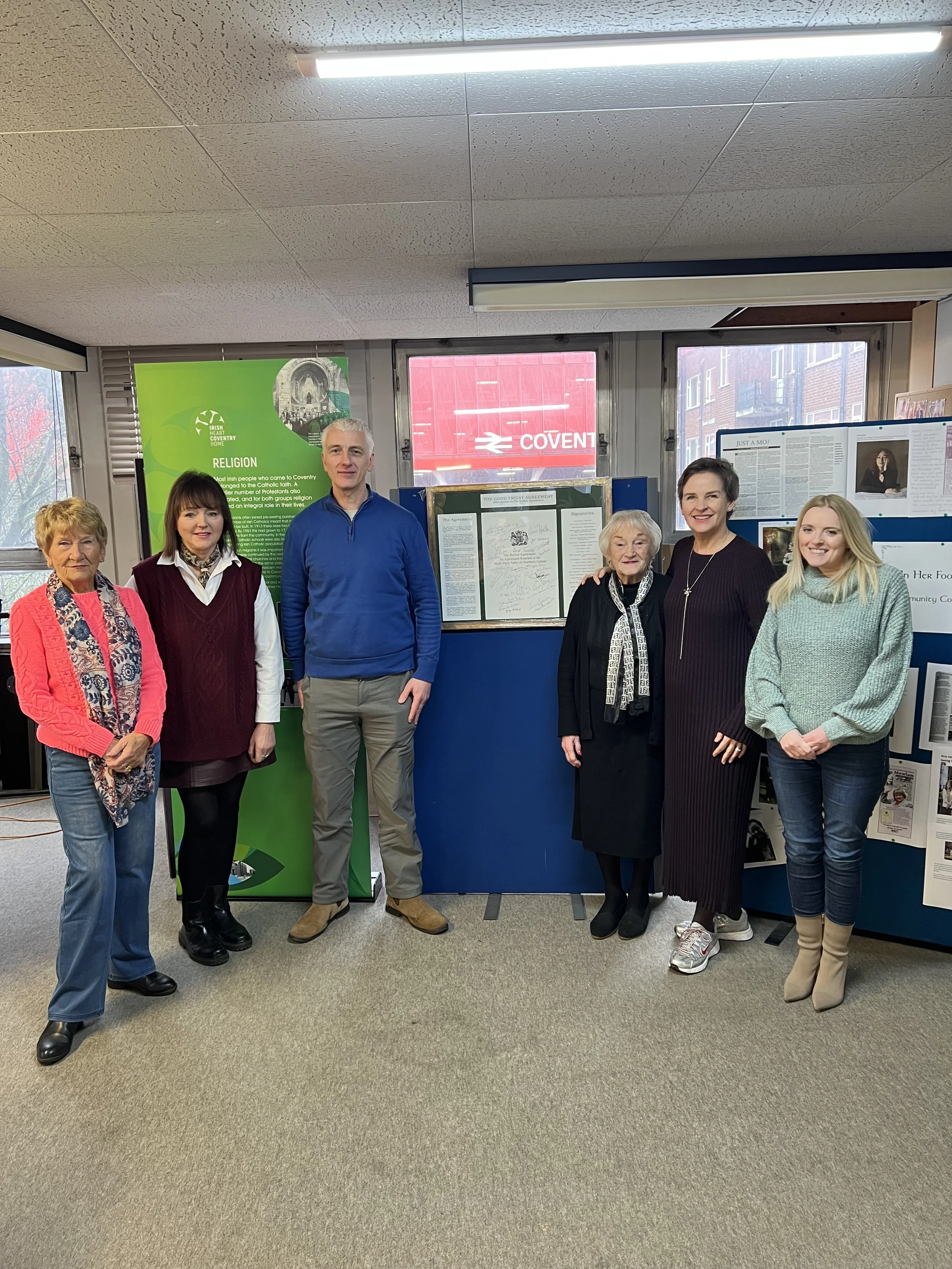Coventry Irish Society welcomes Mary Creagh MP 