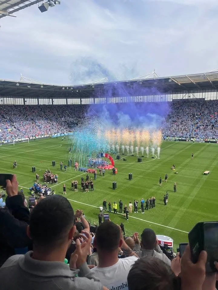 Sky Blues promoted to the Premier League