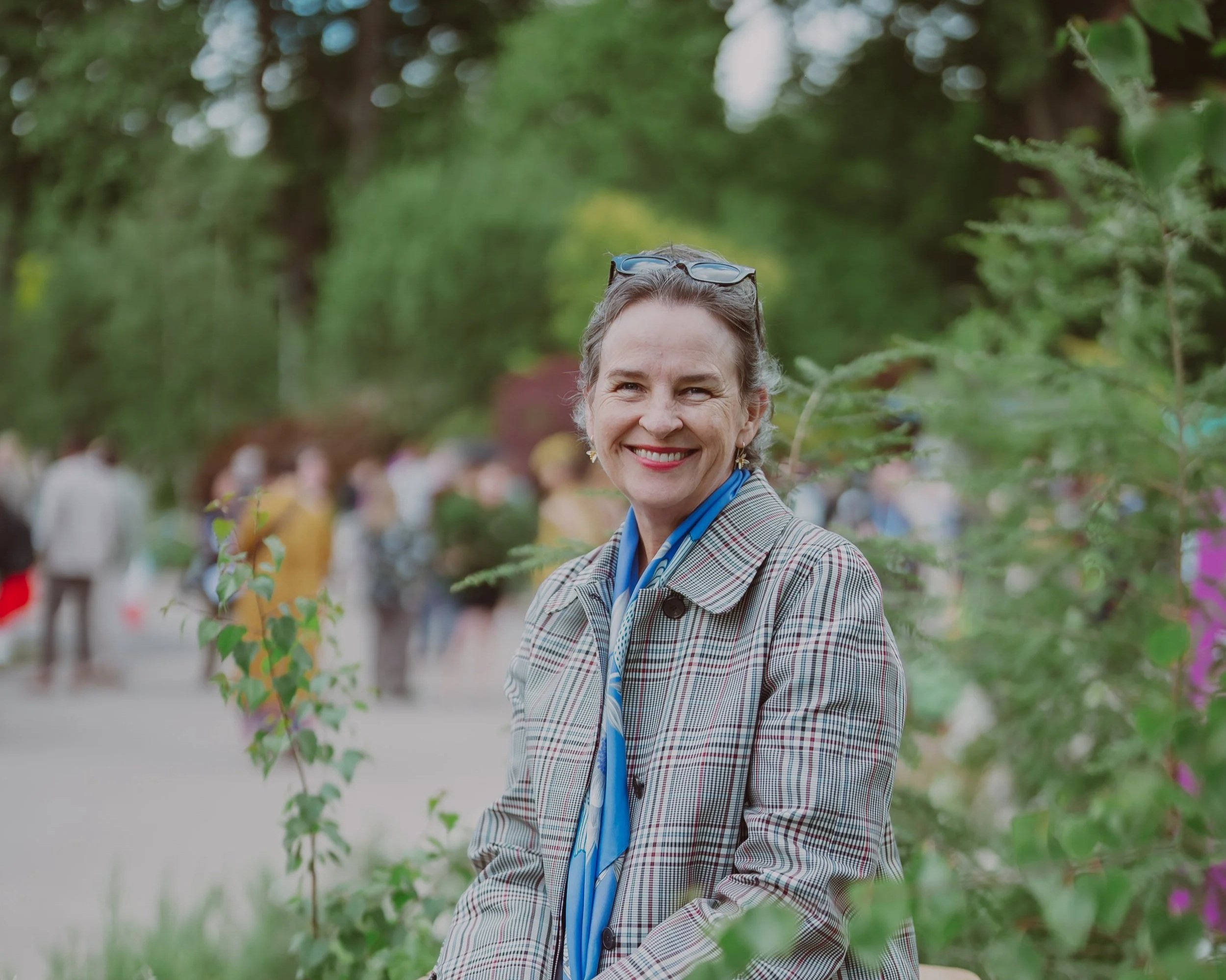 Mary Creagh MP visits Chelsea Flower Show