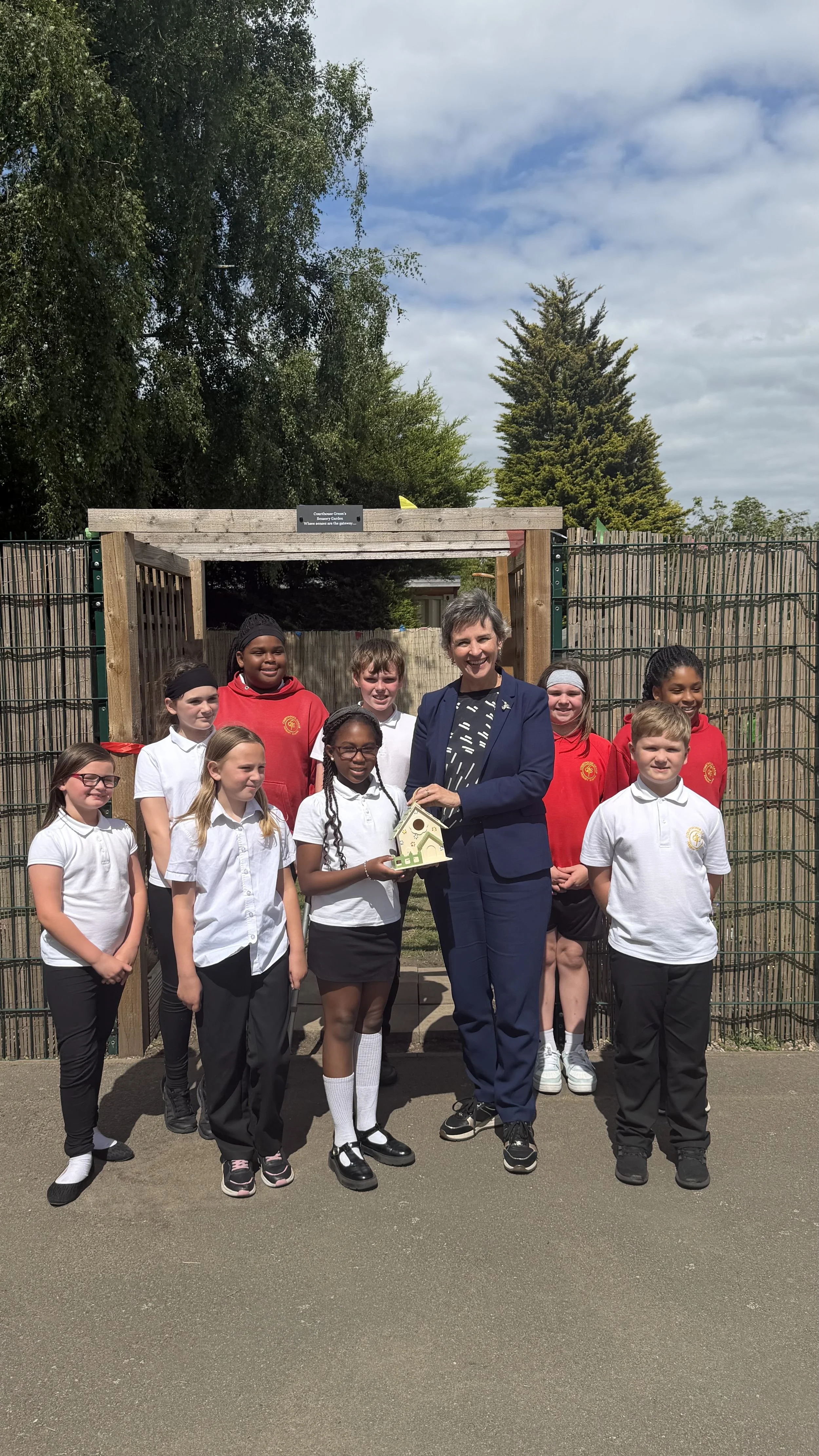 Courthouse Green welcomes Mary Creagh MP