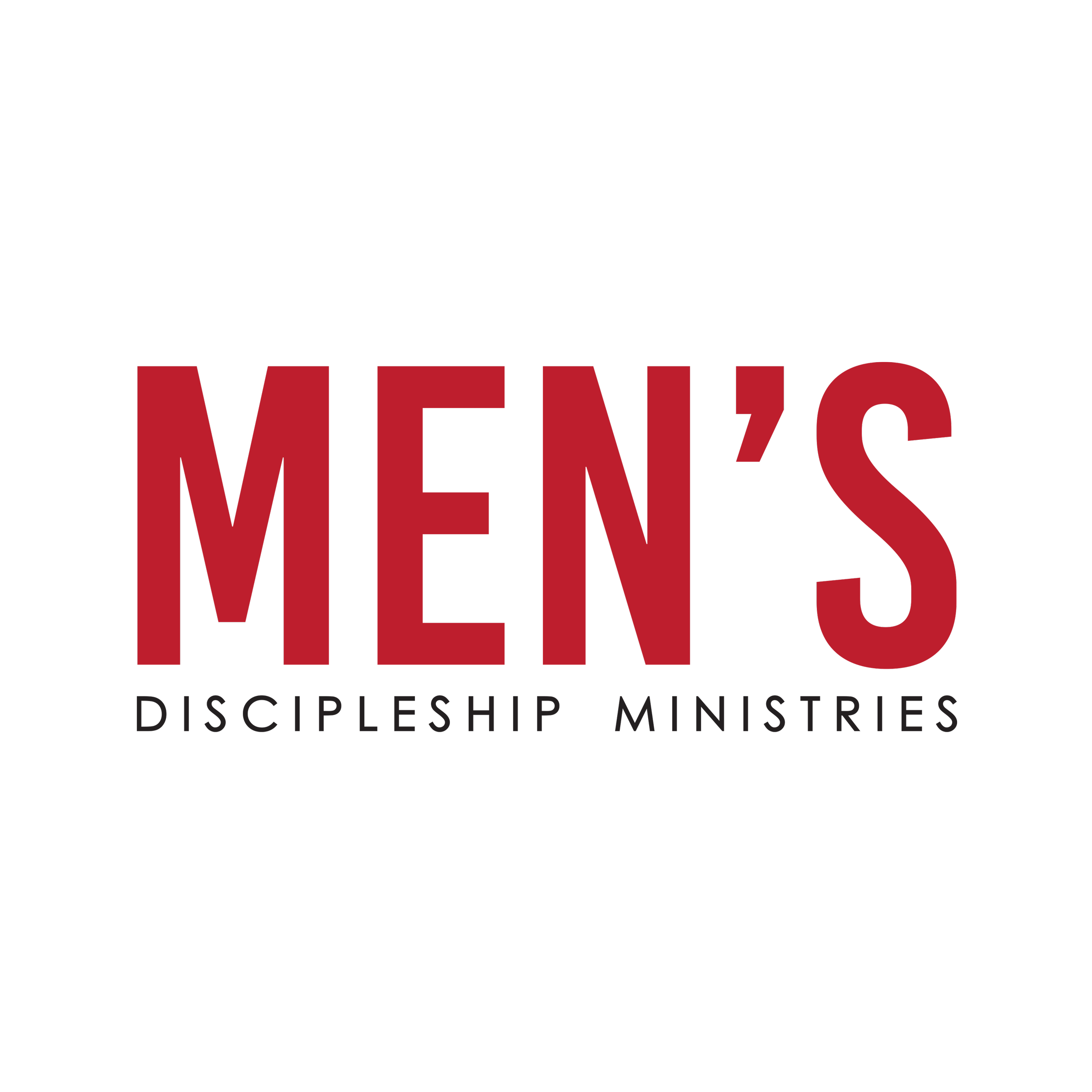Men's Ministries - January Meeting