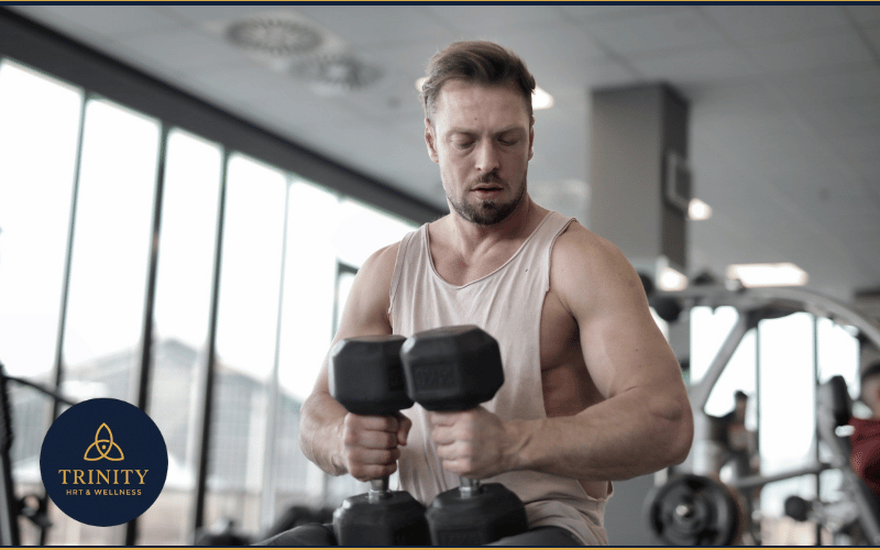 man working out