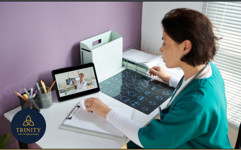 is HRT telemedicine safe?