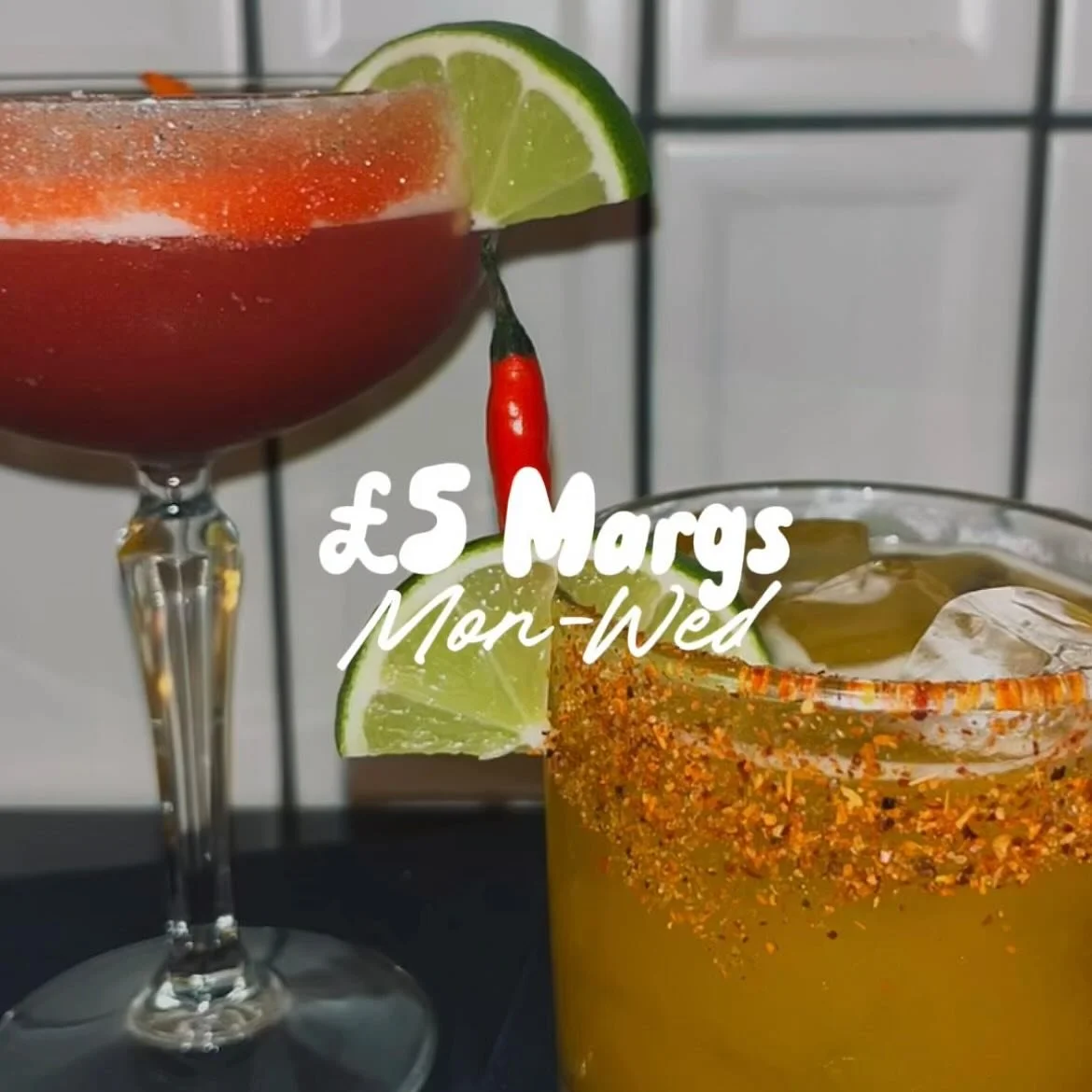 &pound;5 Margaritas every Monday to Wednesday only at Trumans❕
Choose from multiple different flavours🍒

#margaritamonday #glasgowcity #glasgowbar 

Pick your flavour&hellip;